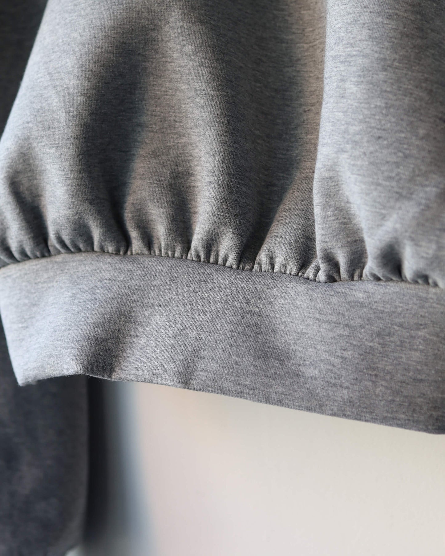 4S ZIP HOOD (WOMENS) "HEATHER GRAY"