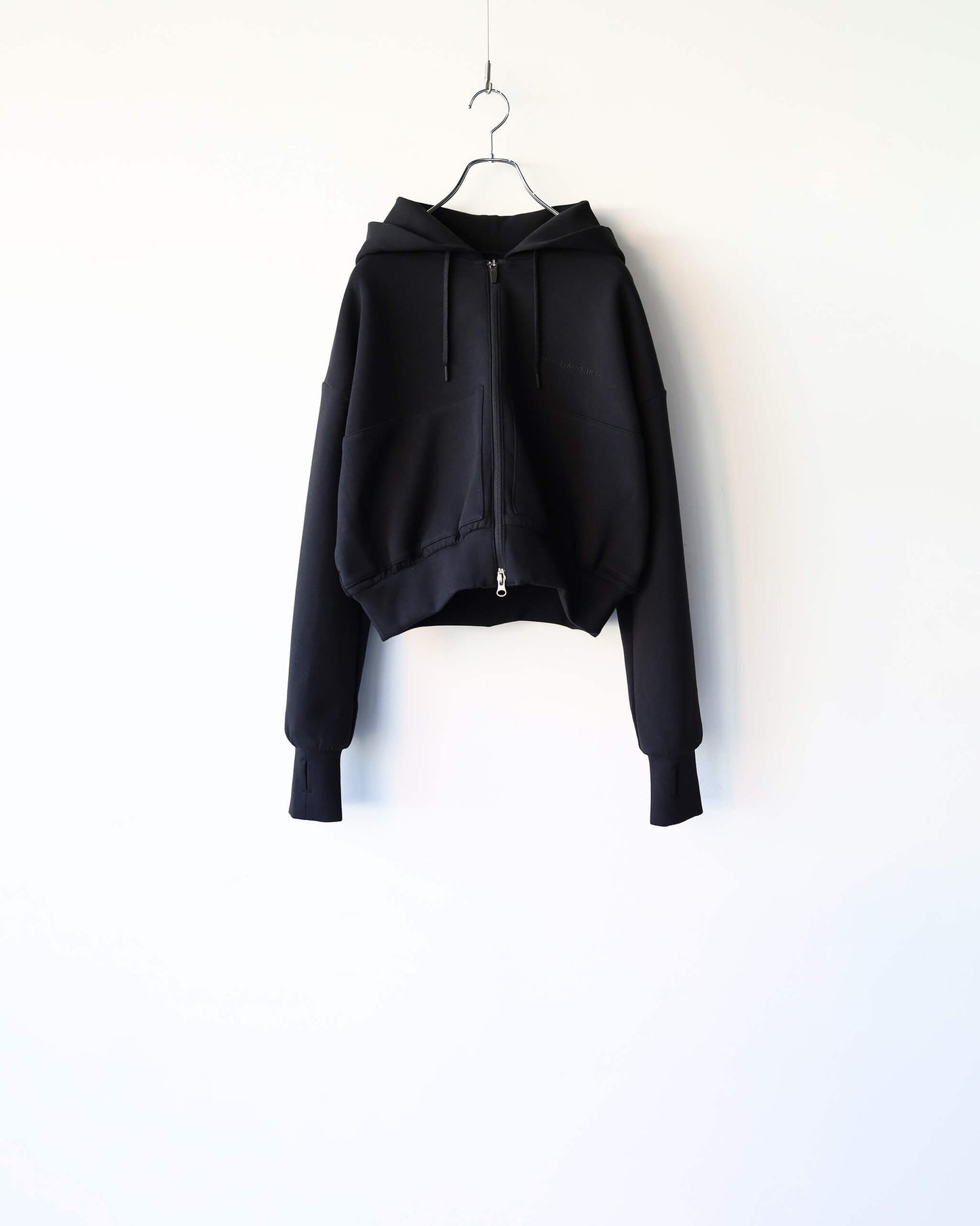 4S ZIP HOOD (WOMENS) "BLACK"