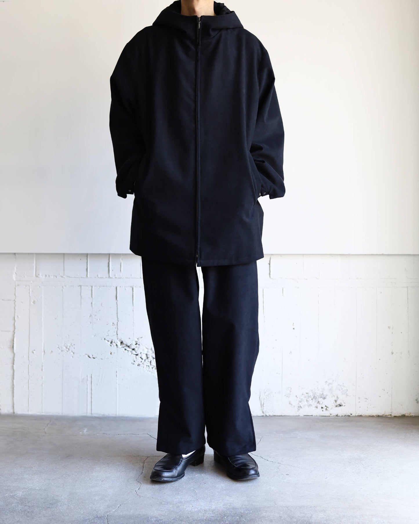 Microfiber leather - Patrick "Mat black"