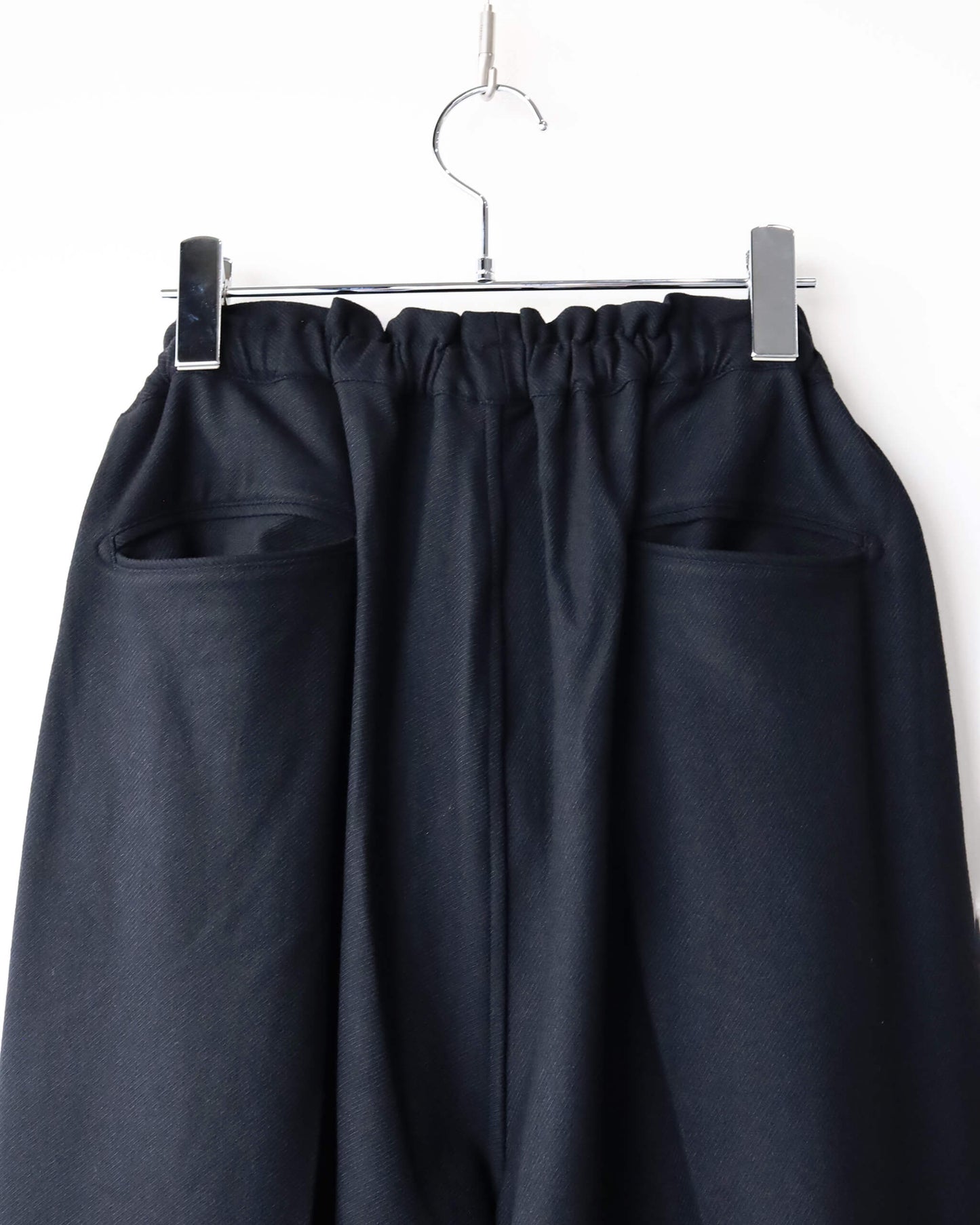 FRENCH TWILL DOUGI PANTS "BLACK"