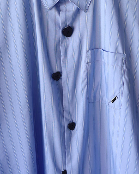 FLOATING HEART SHIRT "BLUE"