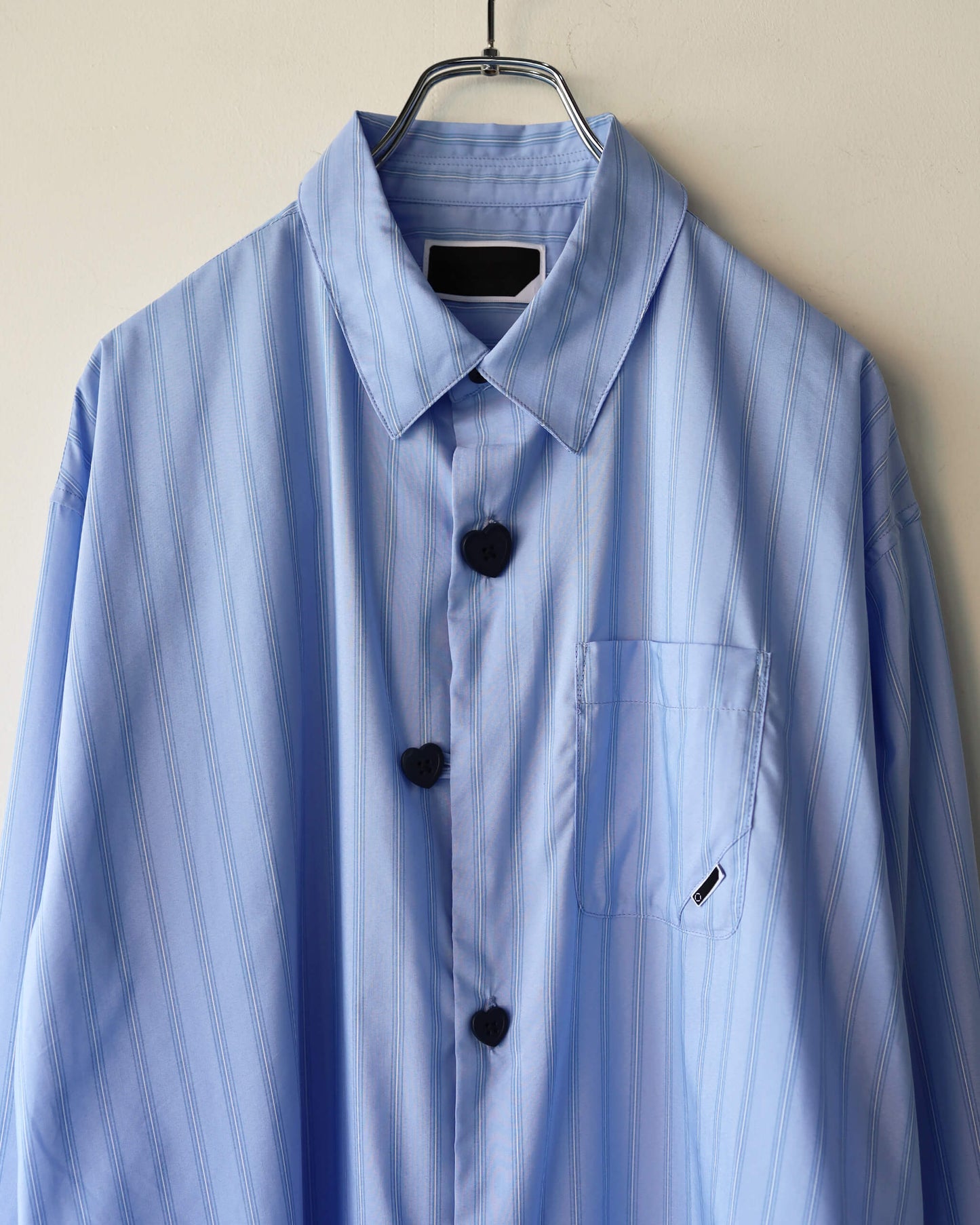 FLOATING HEART SHIRT "BLUE"