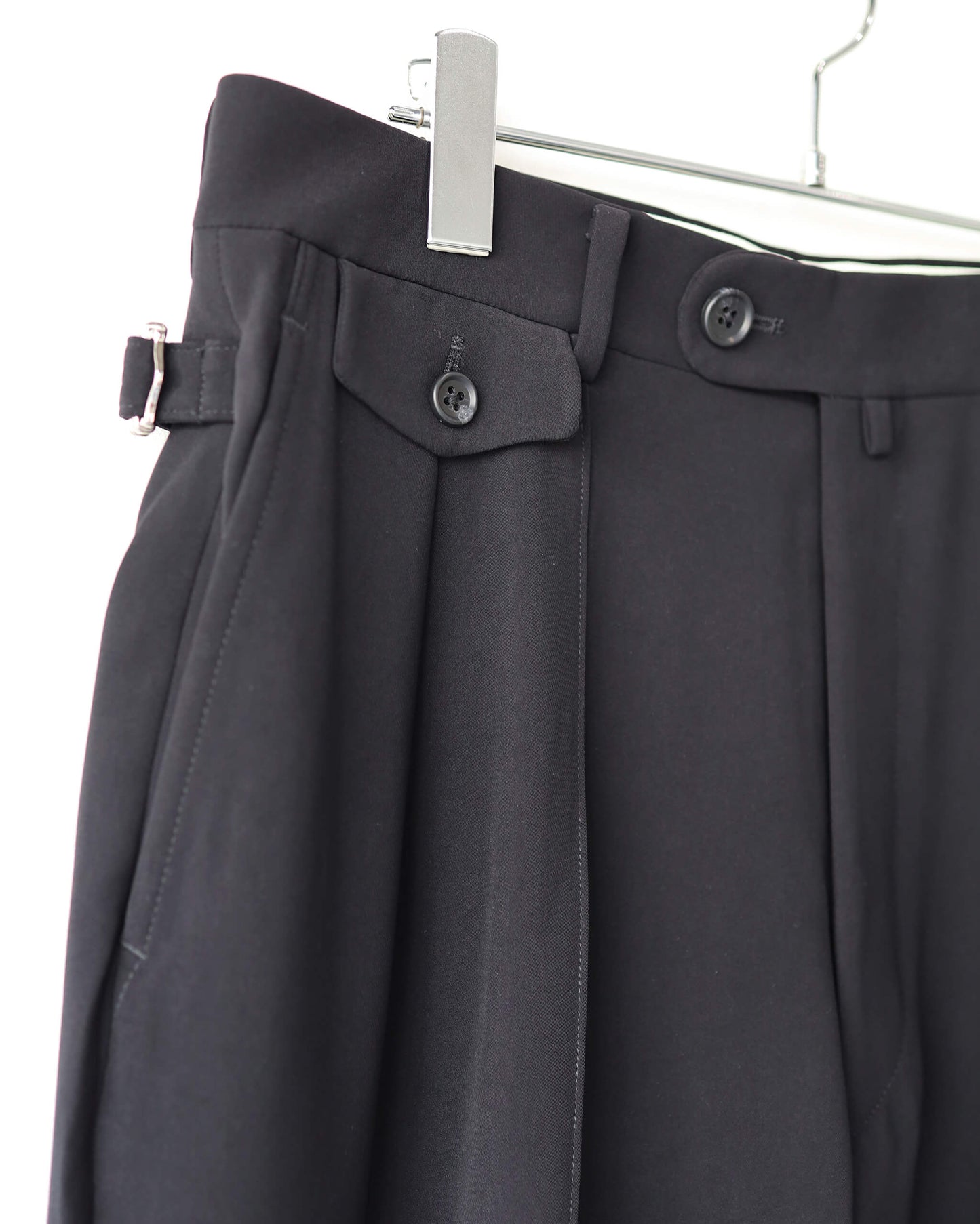 WIDE TROUSERS "BLACK"