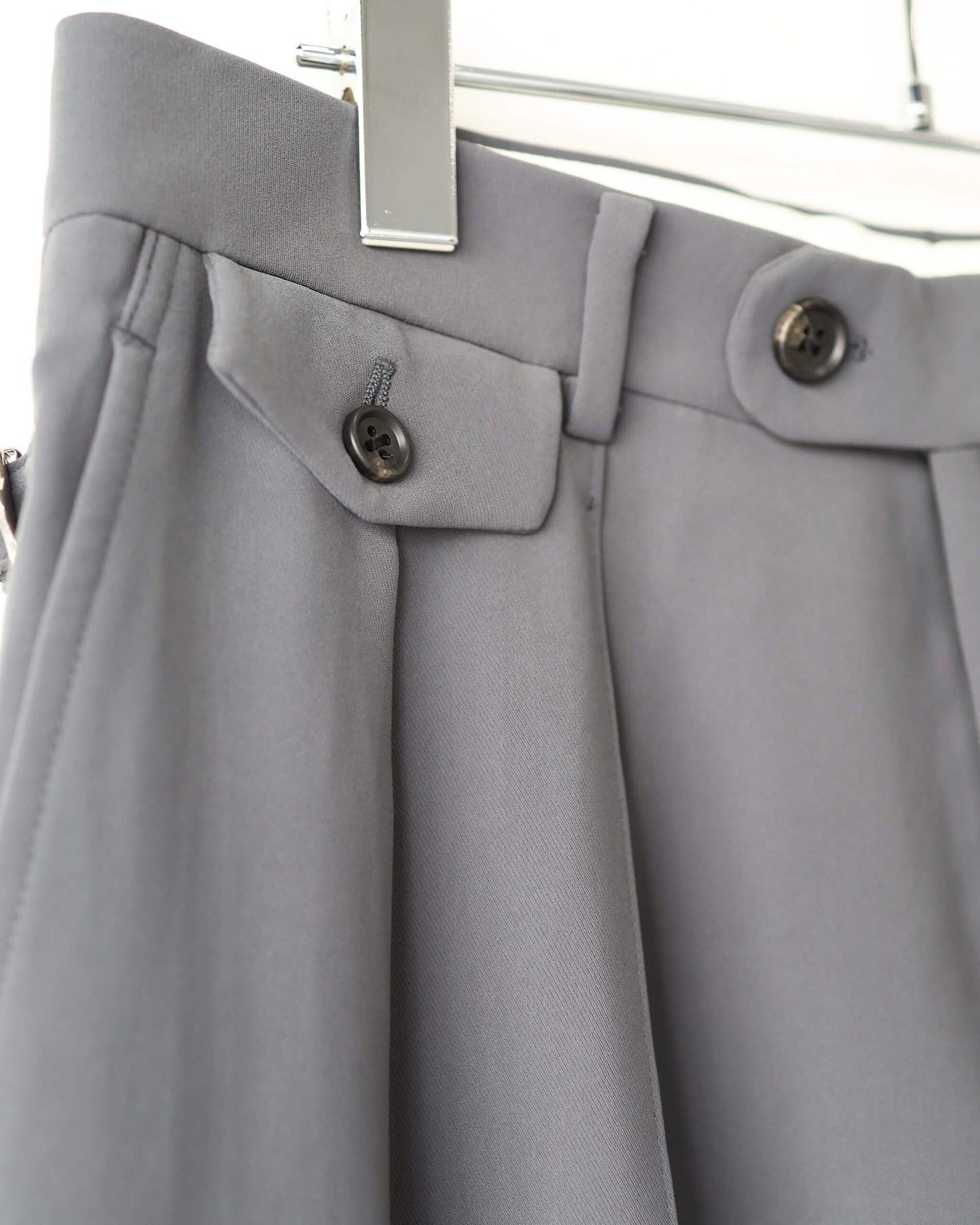 WIDE TROUSERS "STEEL"