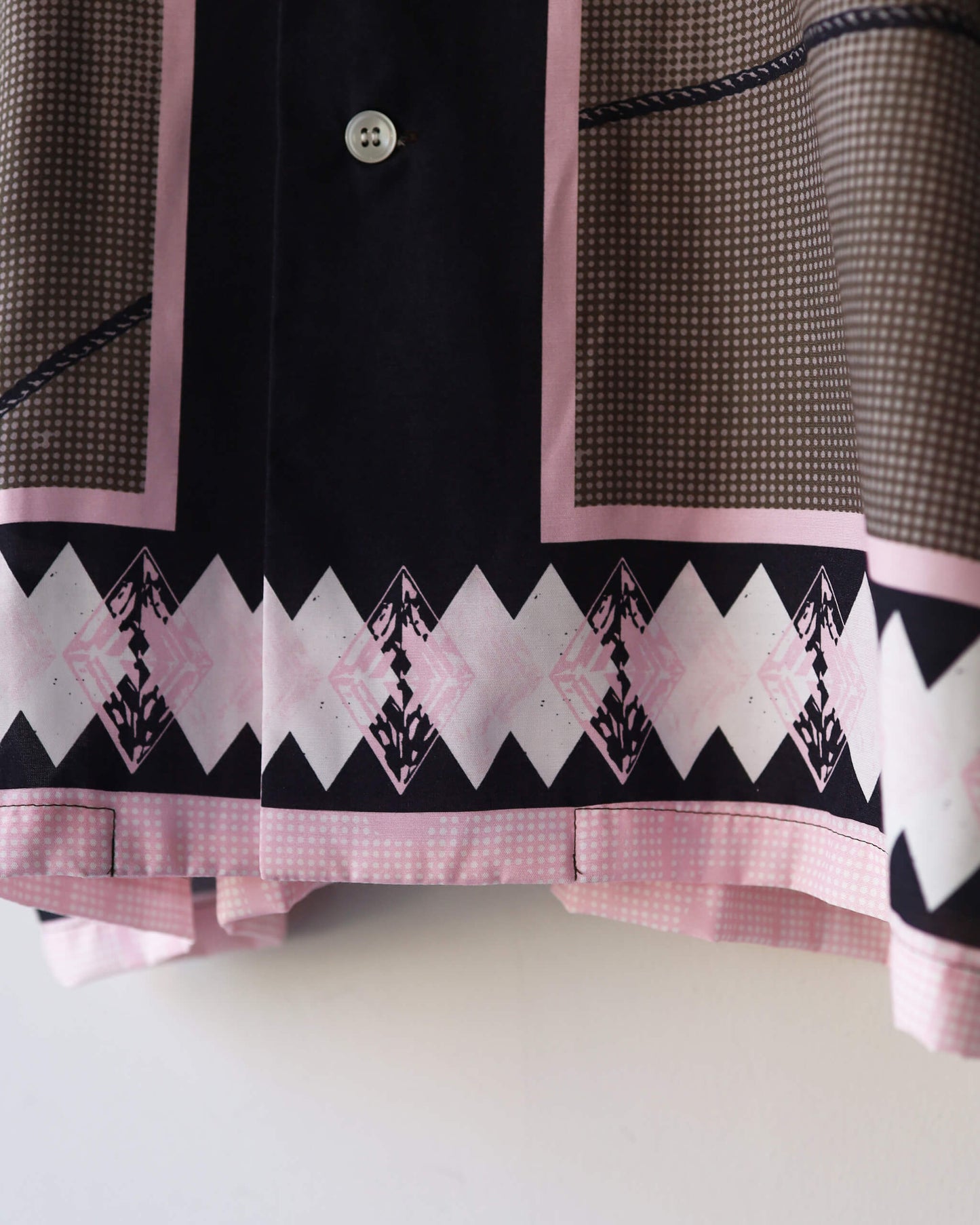 SUMMER SHIRT SPACE "DARK BROWN"