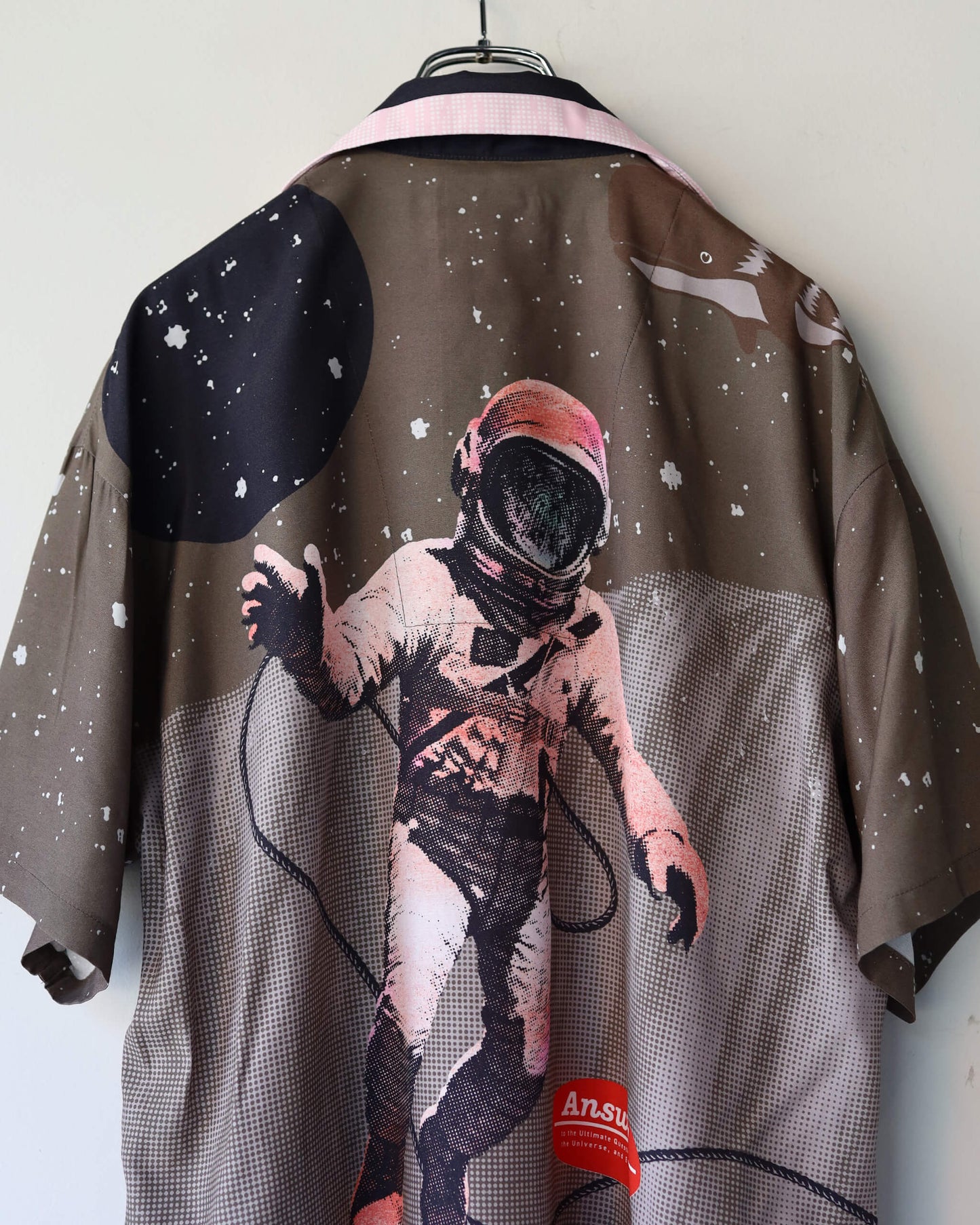 SUMMER SHIRT SPACE "DARK BROWN"
