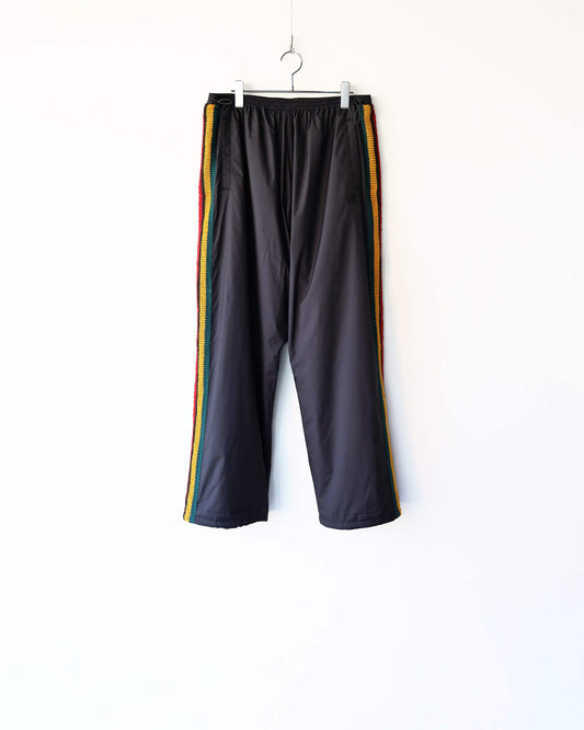 TRACK PANTS POLYESTER "BLACK"