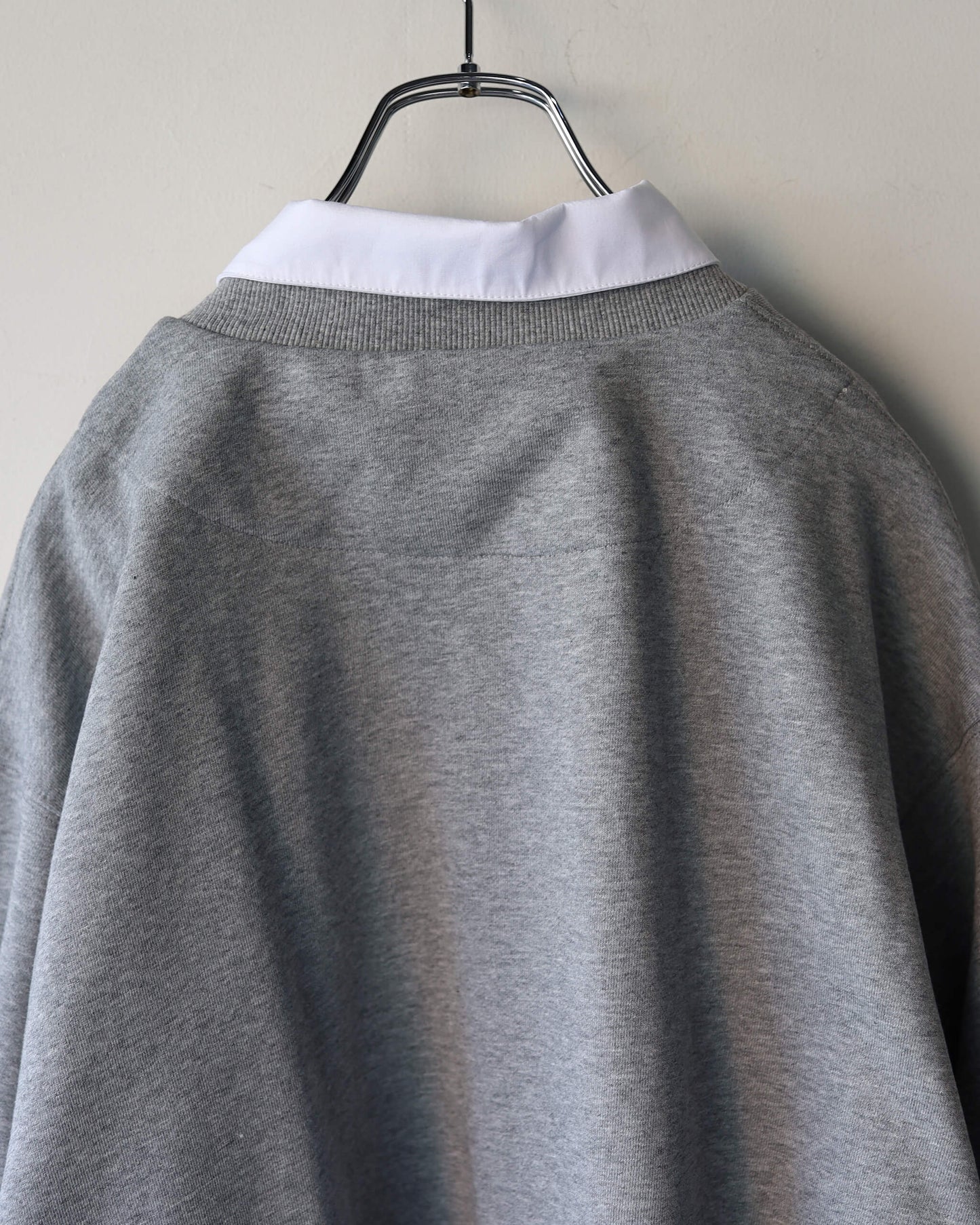 LAYERED SWEAT SHIRT "Gr"