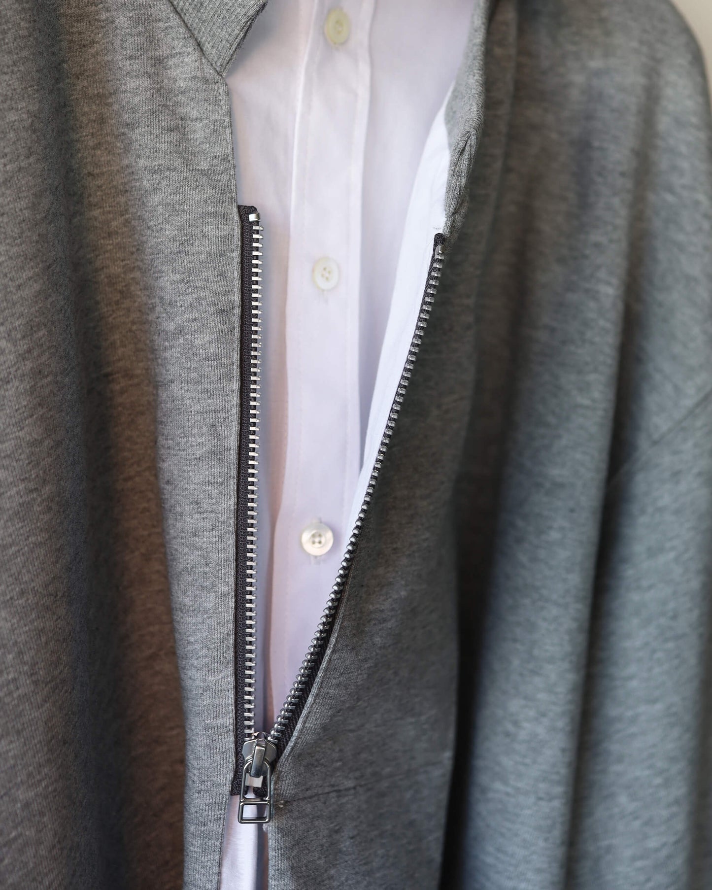 LAYERED SWEAT SHIRT "Gr"