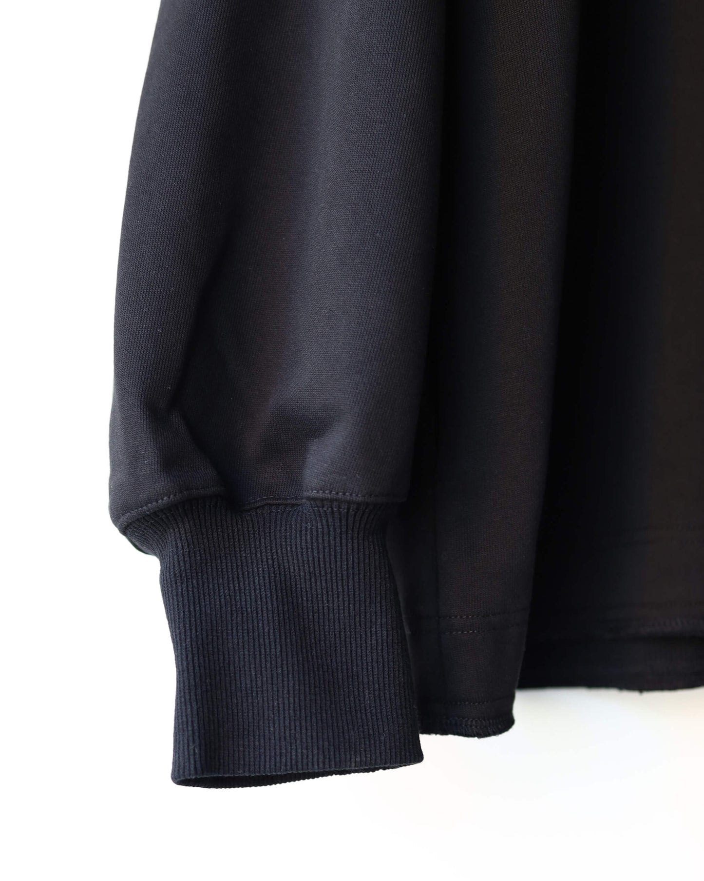 LAYERED SWEAT SHIRT "Bk"