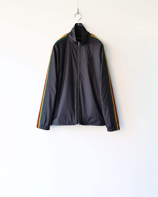 TRACK JACKET POLYESTER "BLACK"