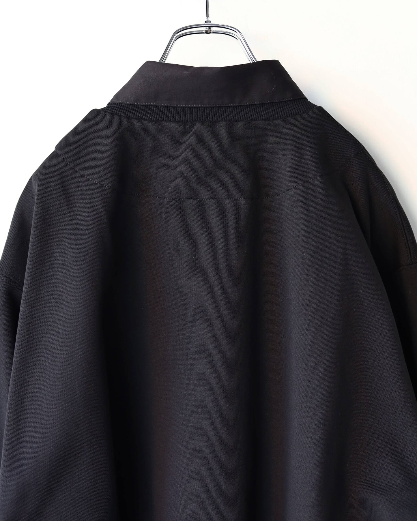 LAYERED SWEAT SHIRT "Bk"