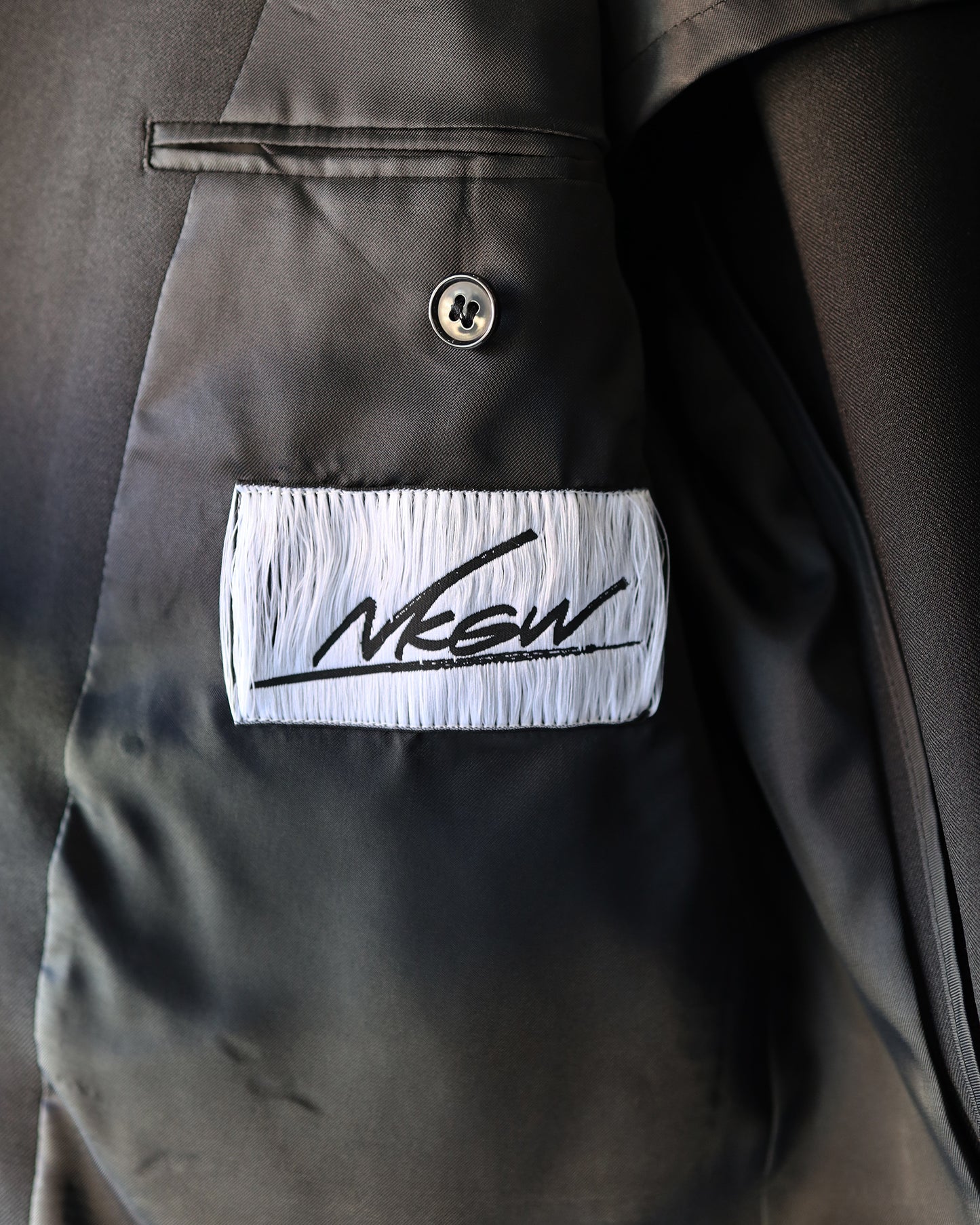 DOUBLE TAILORED JACKET "BLACK"