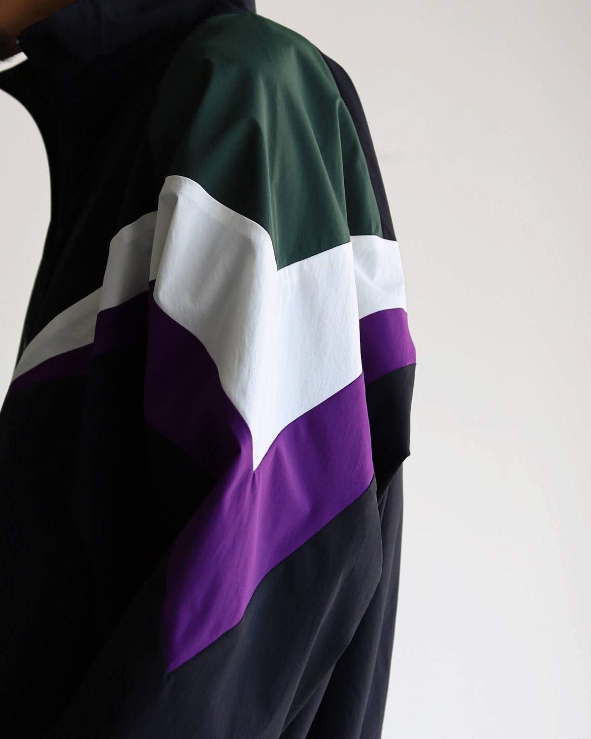 HERITAGE TRACK JACKET "BLACK"