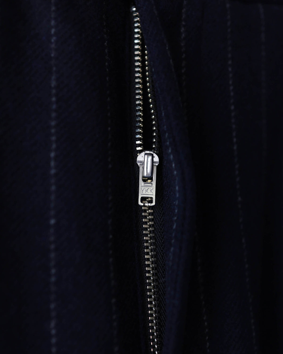 TACKED TROUSERS-TW "NAVY"
