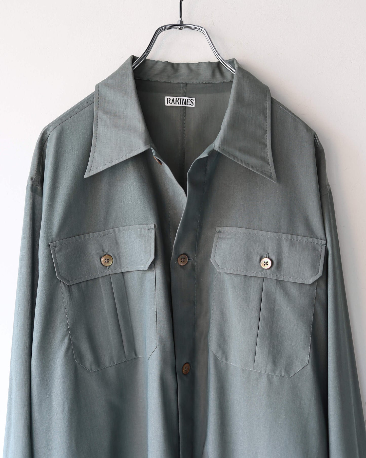 Gas boil cotton - Richard "Greyish dark green"