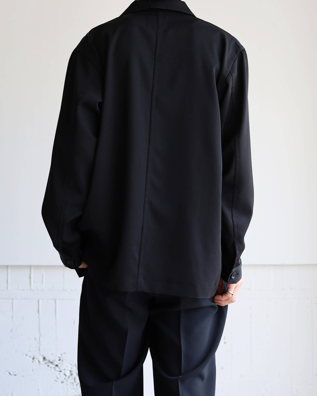 SUPPLE WORK SHIRT "BLACK"