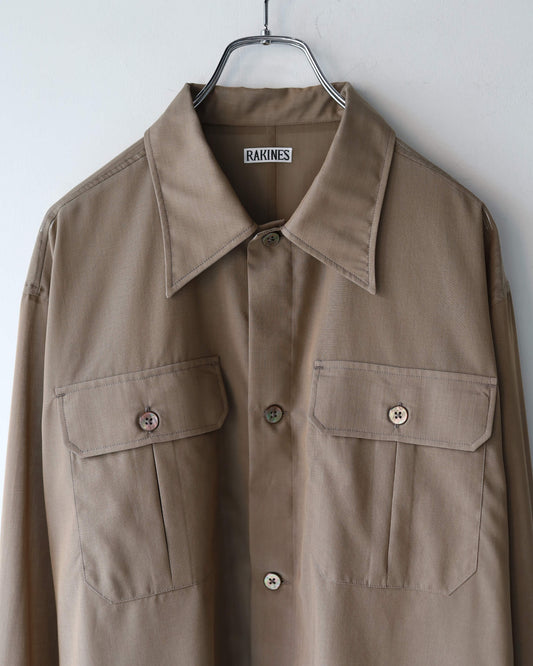 Gas boil cotton - Richard "Burnt umber"