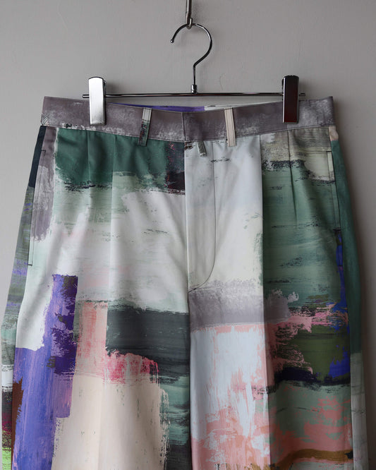TACKED CHINO TROUSERS - PATTERN - STANDARD "PATTERN LIGHT"