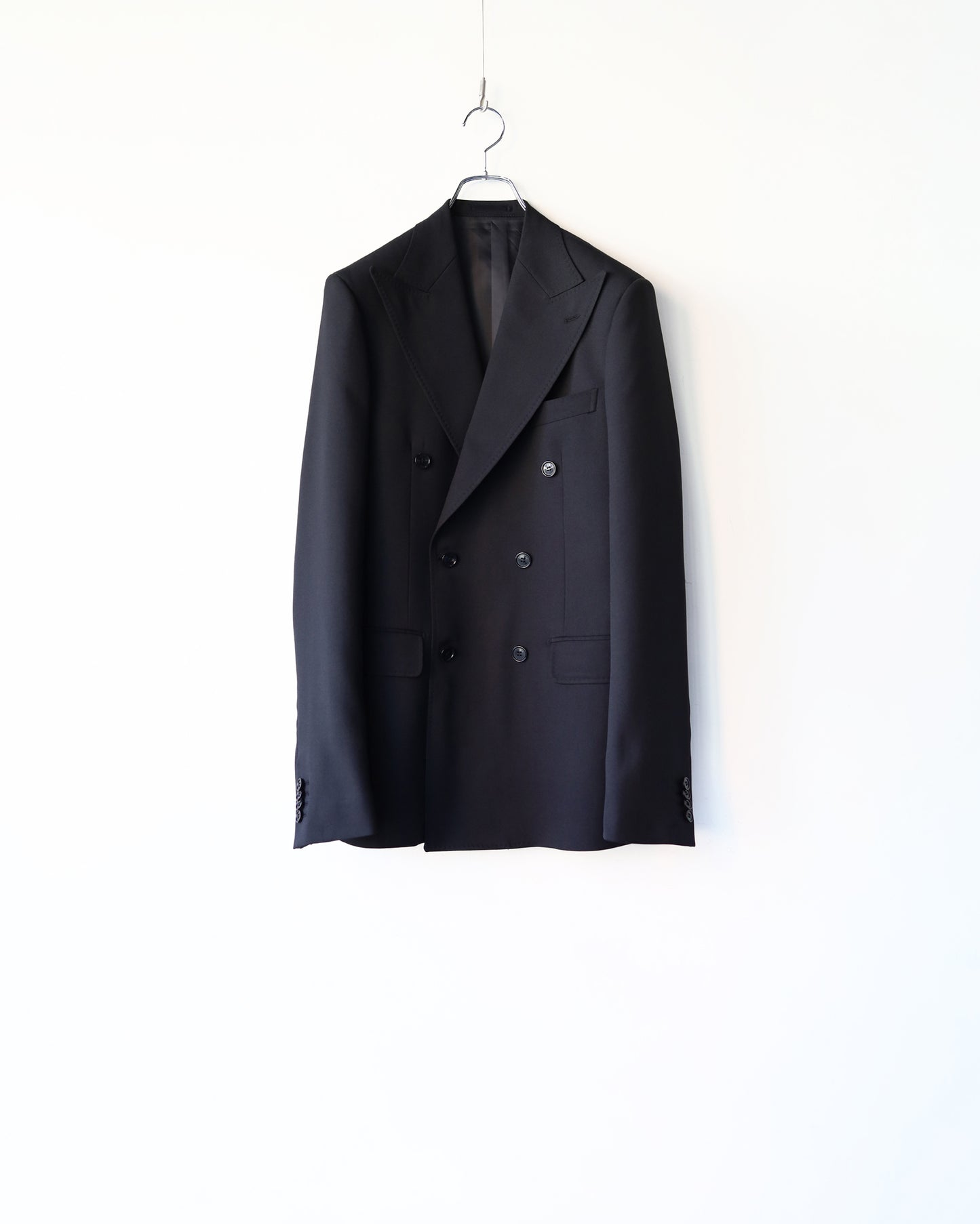 DOUBLE TAILORED JACKET "BLACK"