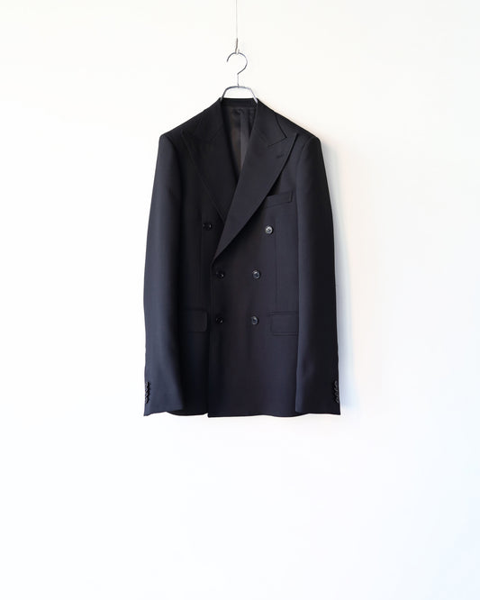 DOUBLE TAILORED JACKET "BLACK"
