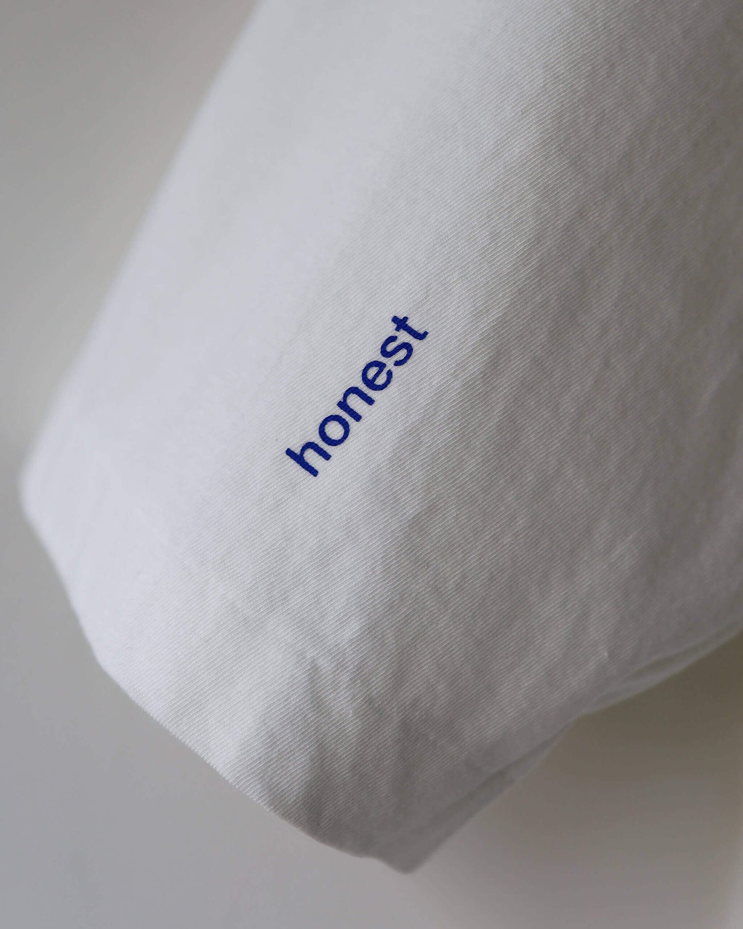 DRY COTTON JERSEY / CREW NECK T-SHIRT "WHITE"