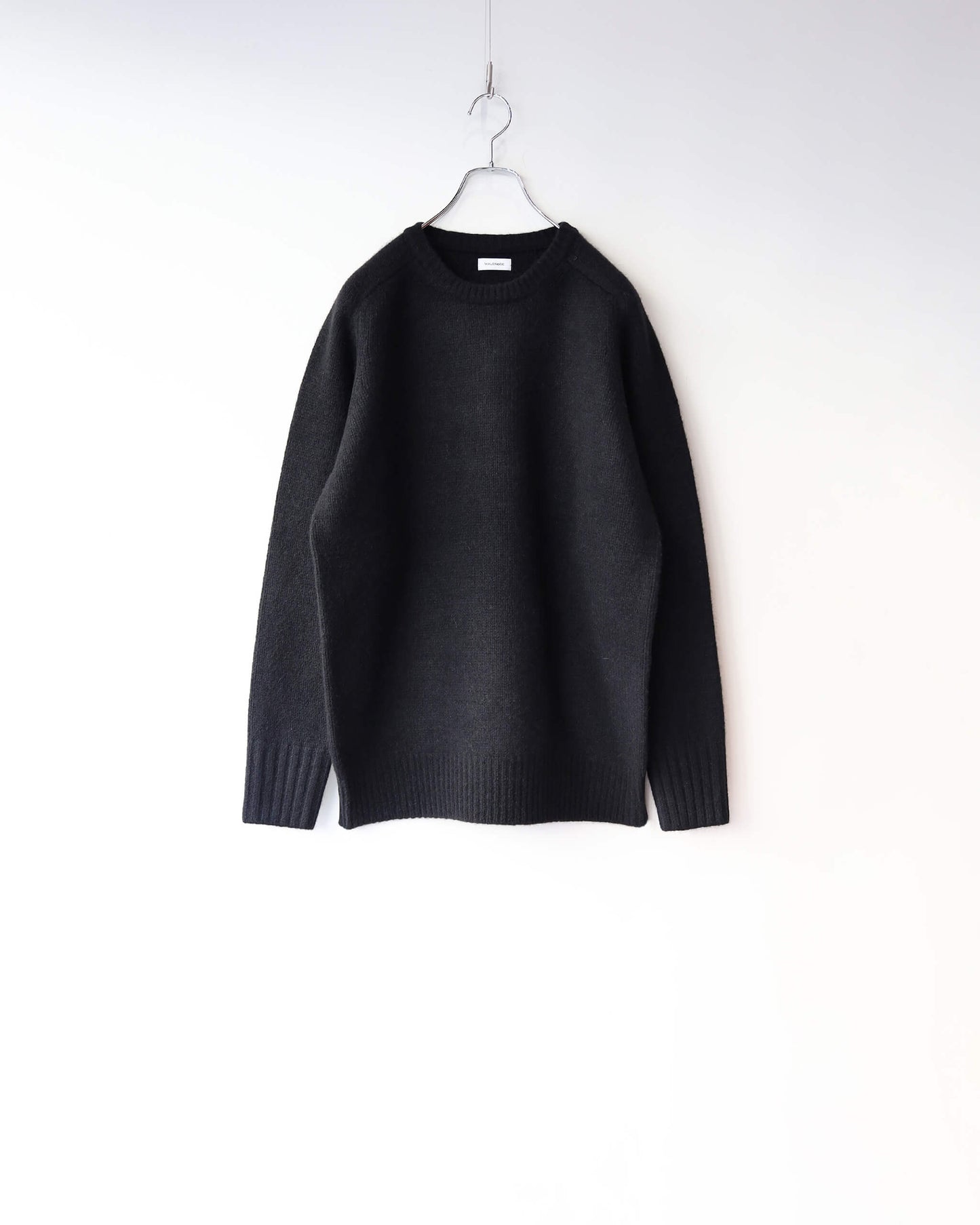 Innocent YAK Shetland sweater "Black"