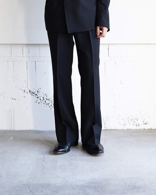 FLARE TROUSERS "BLACK"