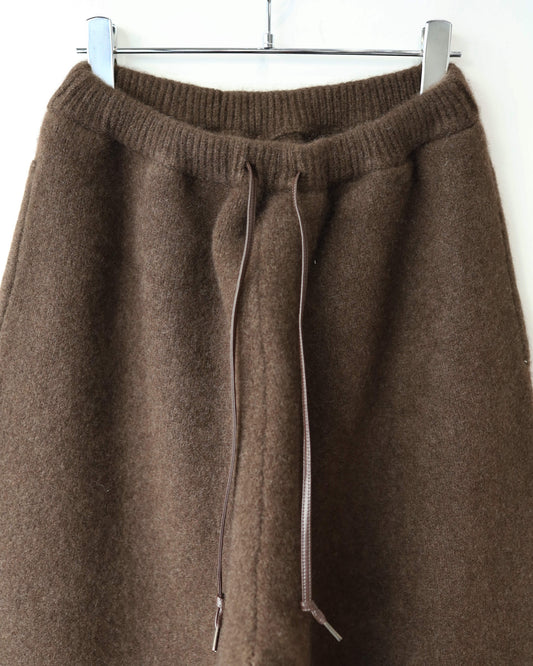 Innocent YAK Circuler knitting pants "Brown"