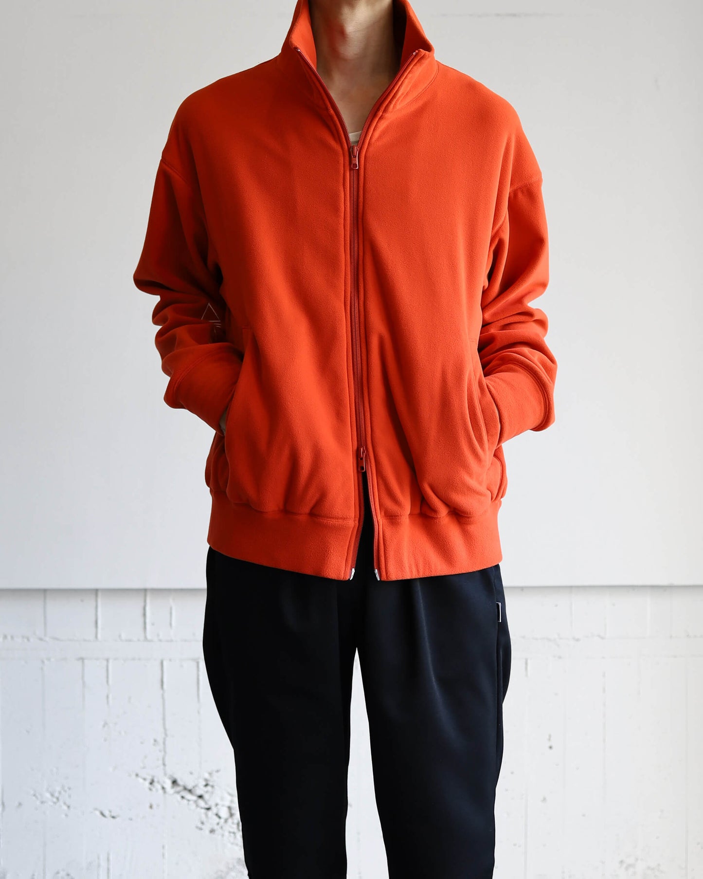POLARTEC TRACK JACKET "ORANGE"