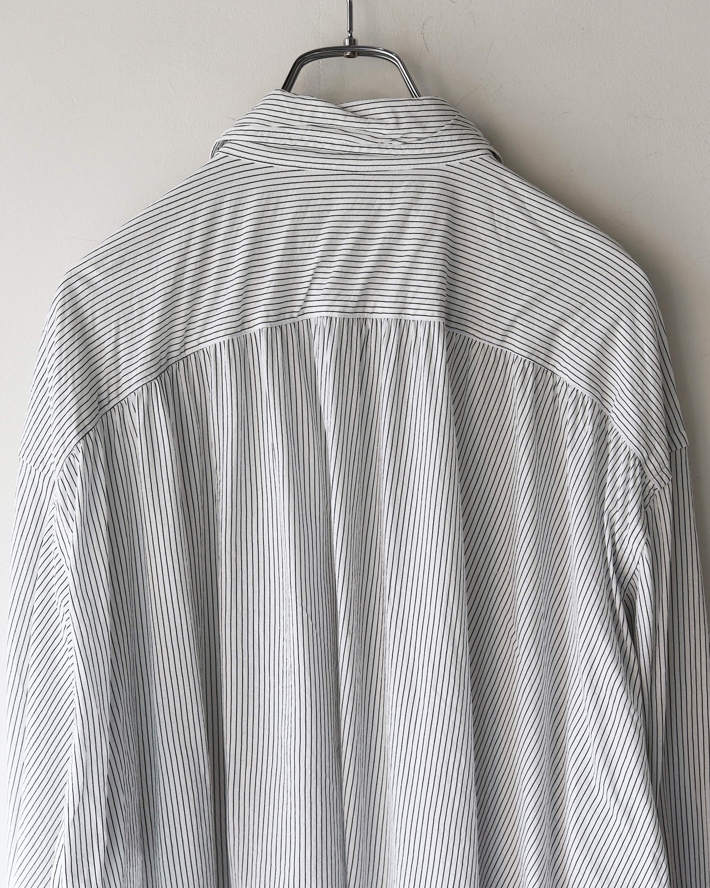 46G Artisan Shirt "WHITE BLACK DYE"
