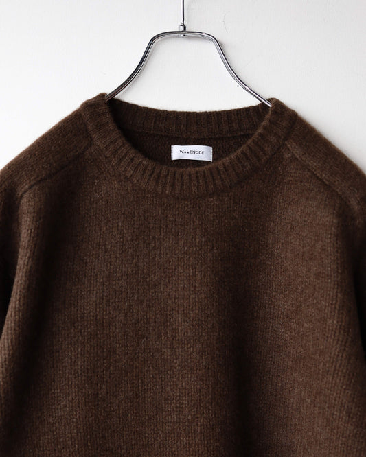 Innocent YAK Shetland sweater "Brown"