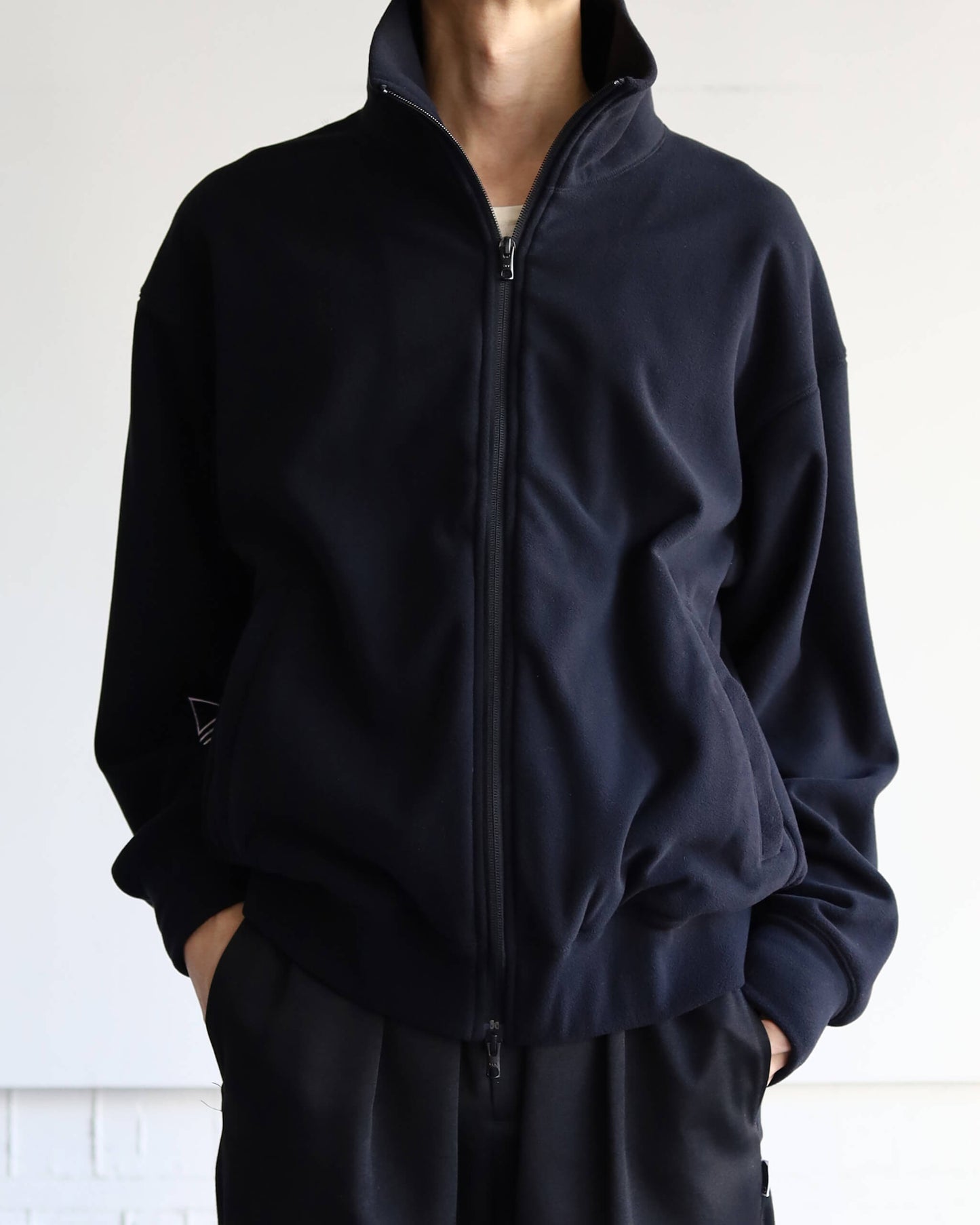 POLARTEC TRACK JACKET "BLACK"