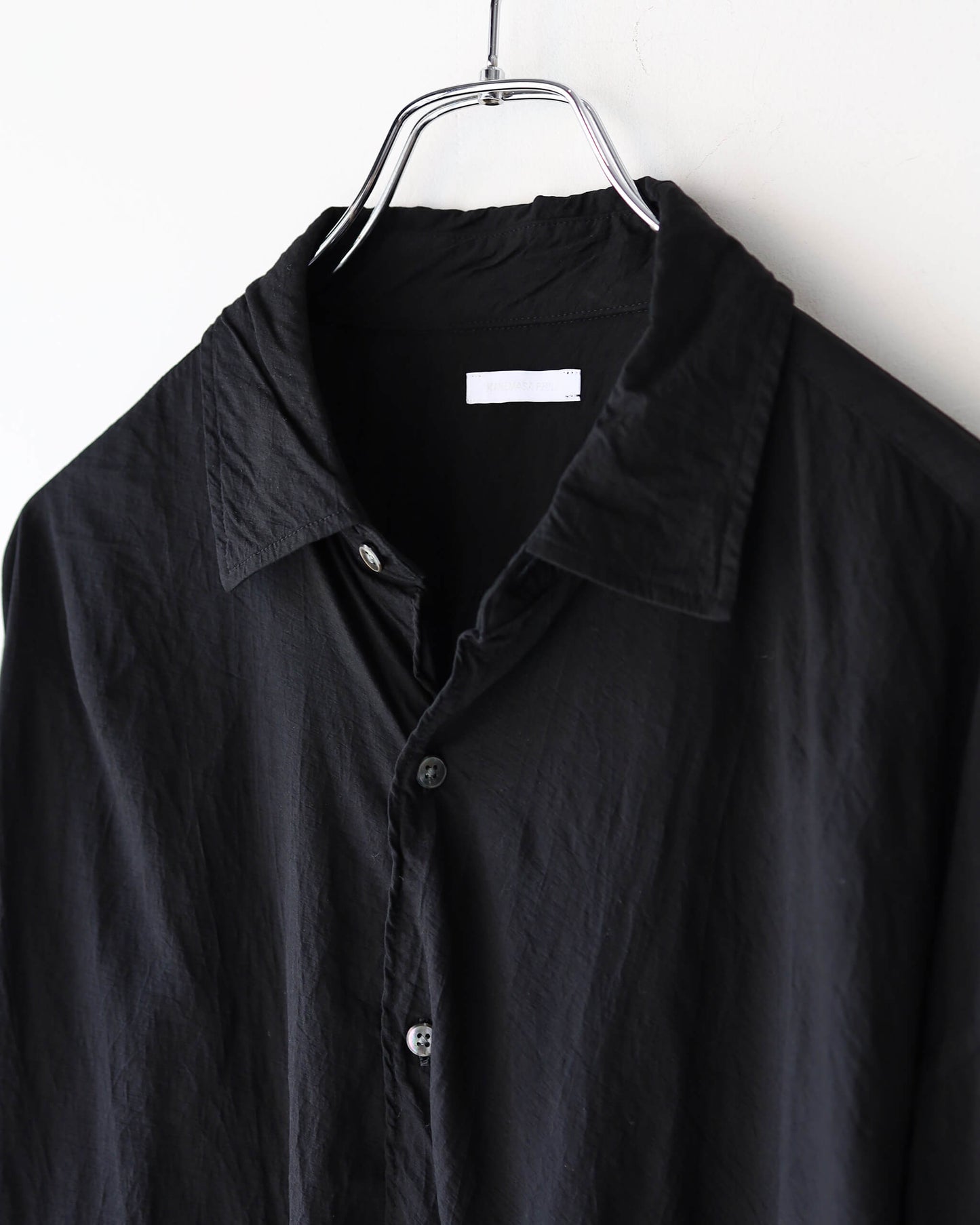 46G Artisan Shirt "BLACK DYE"