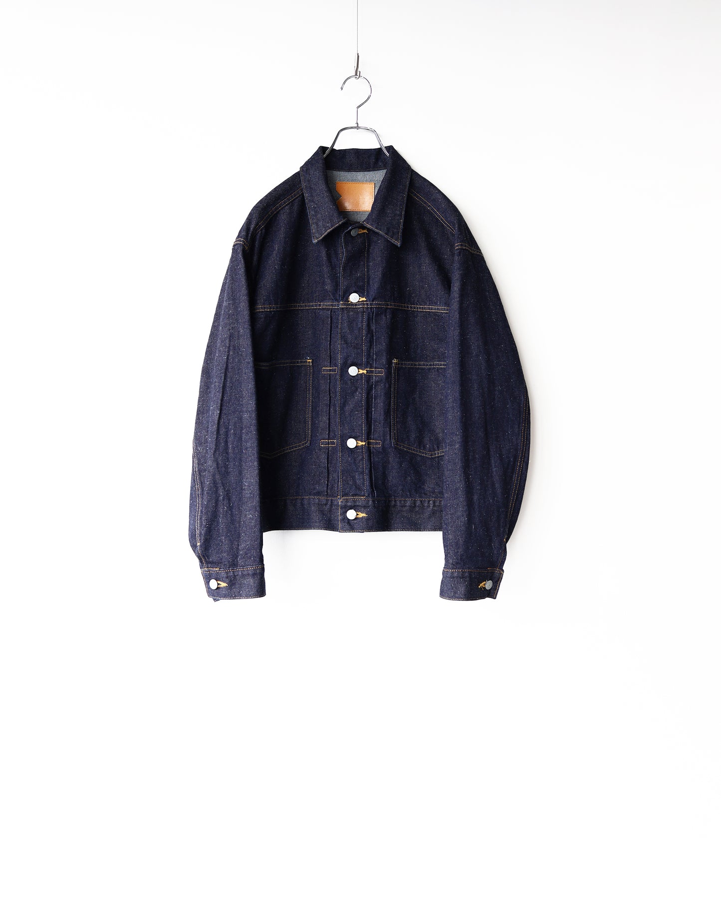 SHORT DENIM JACKET KIMONO DENIM "INDIGO"