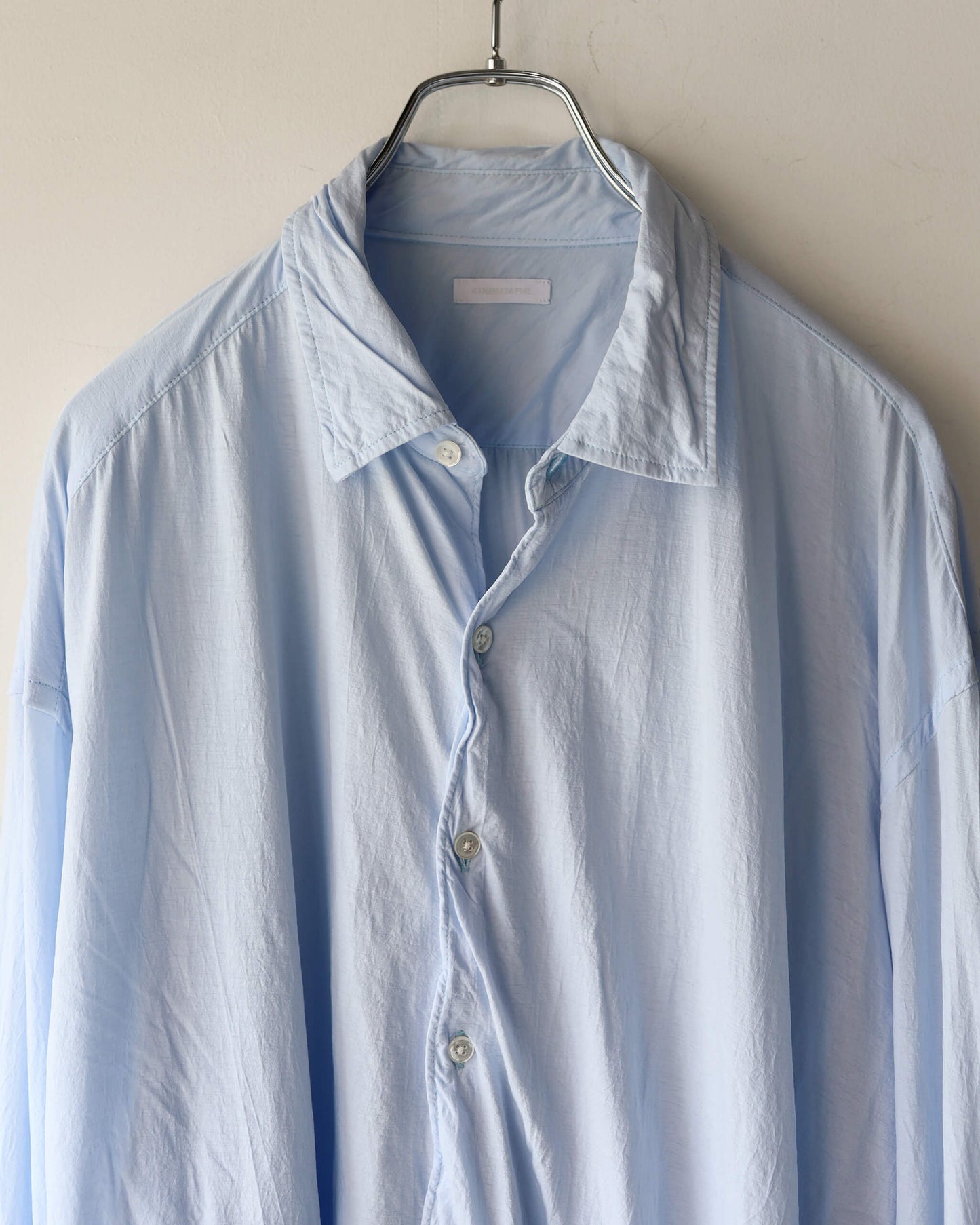 46G Artisan Shirt "SAX DYE"