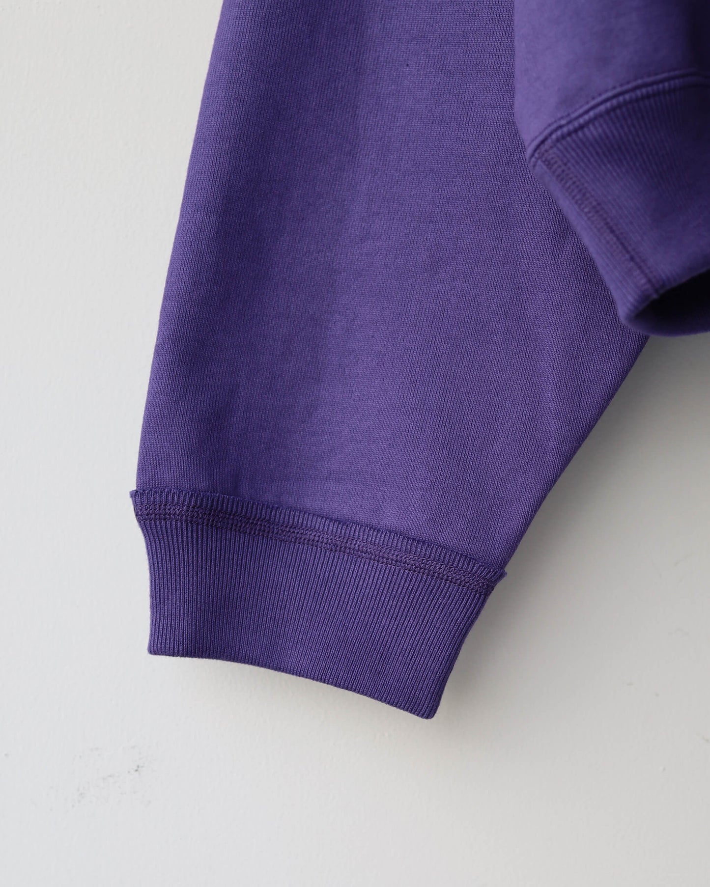 HUGE SWEAT SHORT ORGANIC COTTON HEAVY FLEECE "PURPLE"