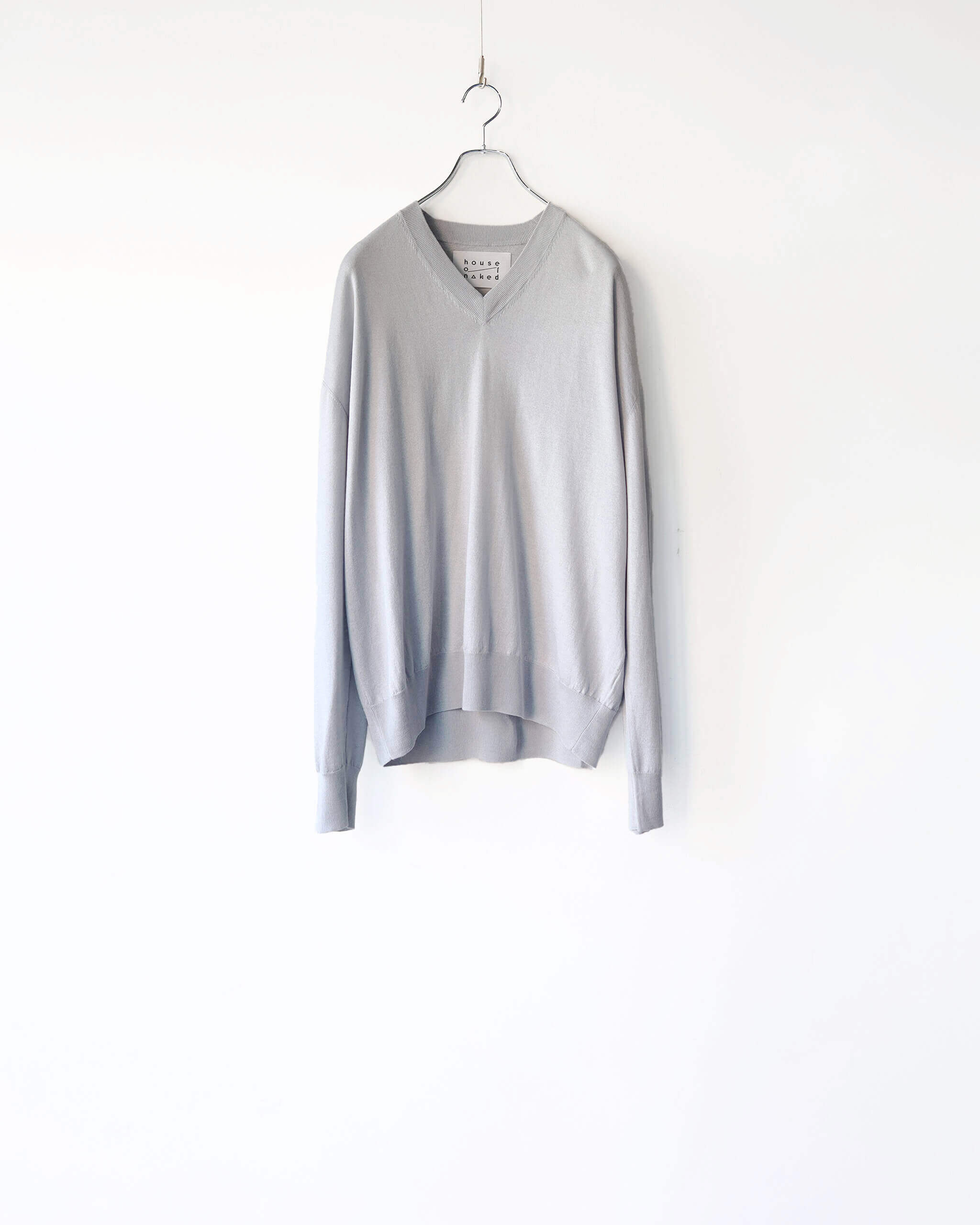 house of naked シルク×カシミアV-NECK ニット　サイズ2 house of naked SILK x CASHMERE V-NECK KNIT 