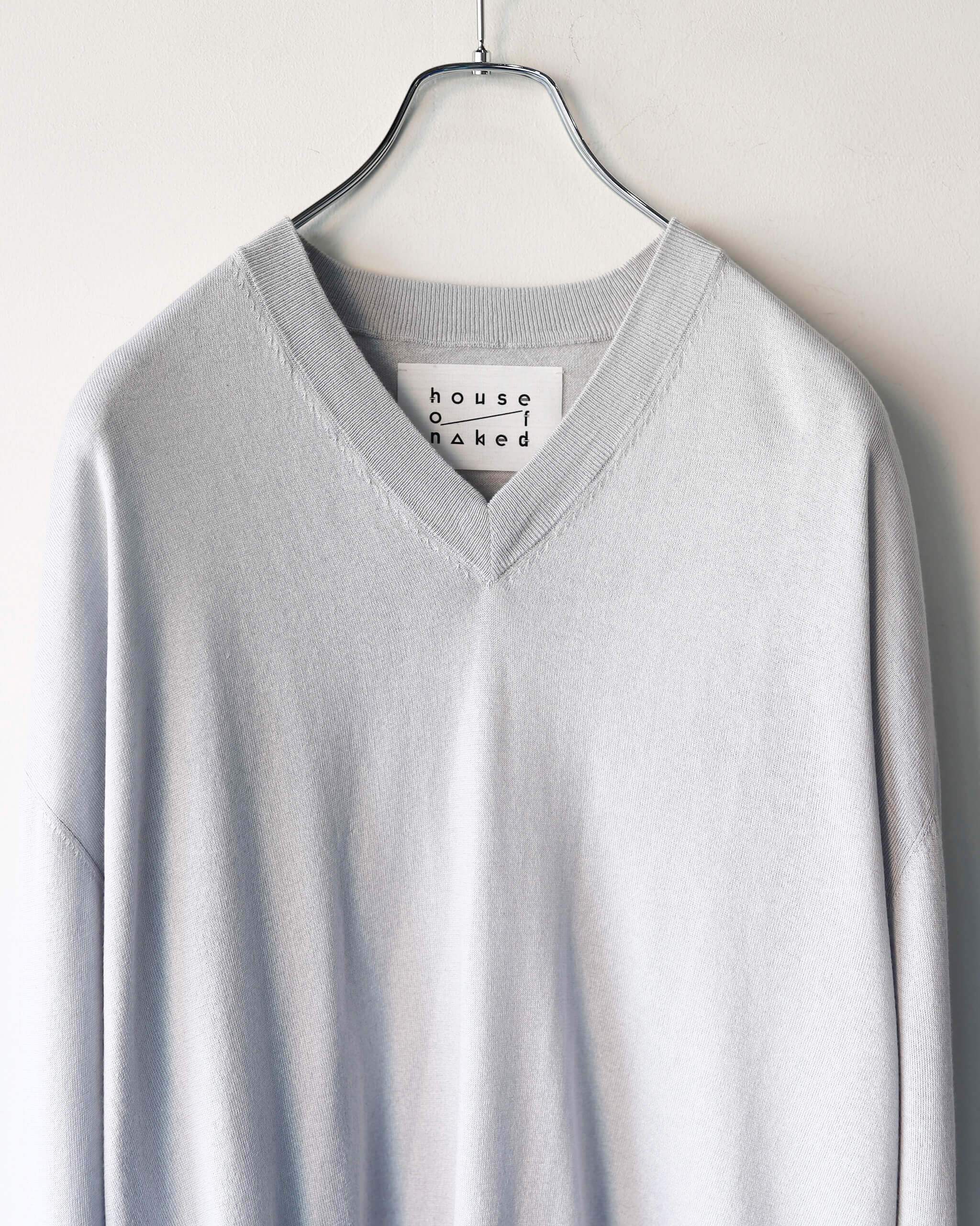 house of naked シルク×カシミアV-NECK ニット　サイズ2 house of naked SILK x CASHMERE V-NECK KNIT 