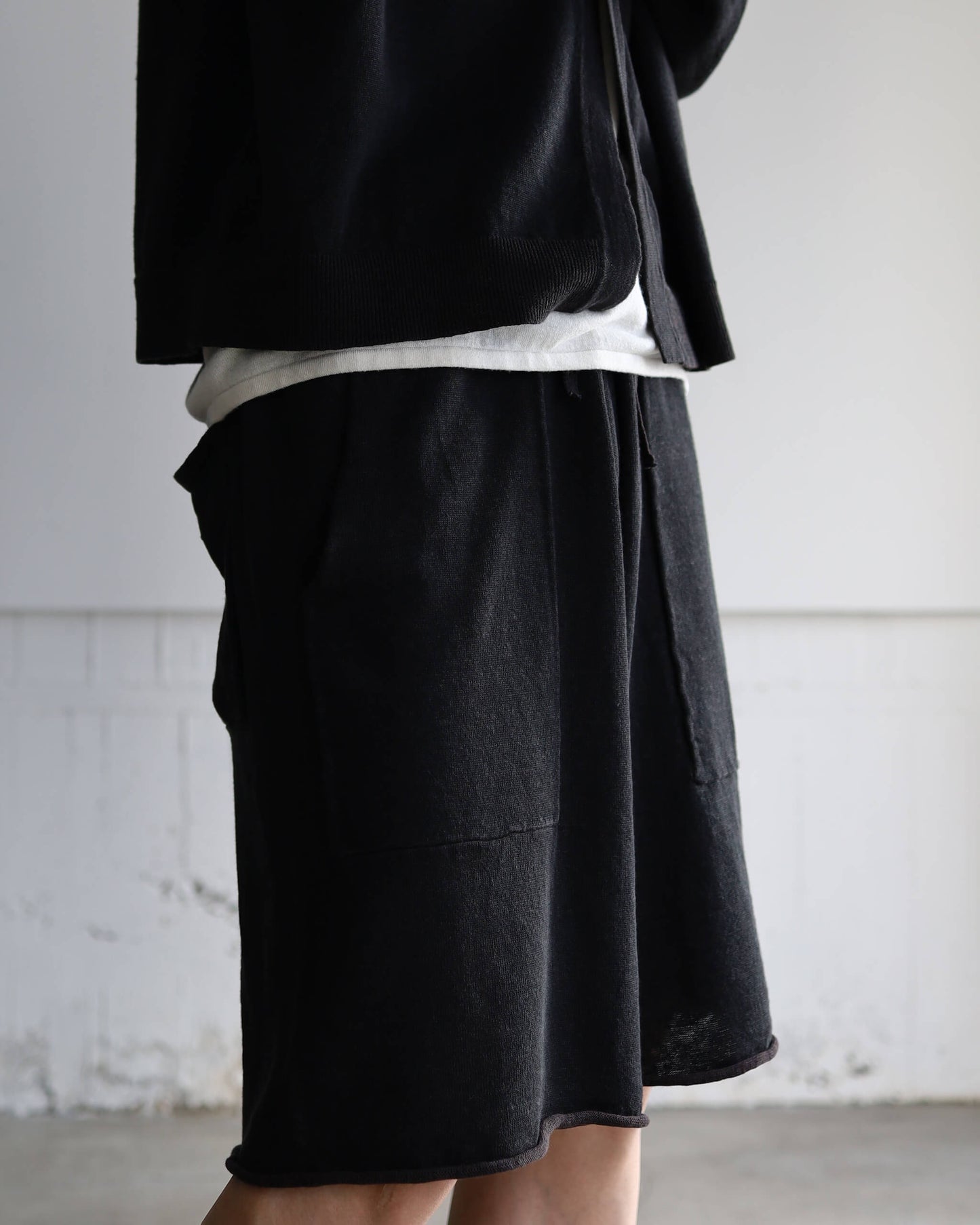 kimono half pants "kuriiro"