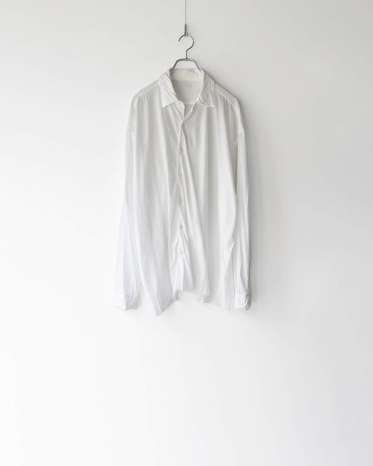 46G Artisan Shirt "WHITE DYE"