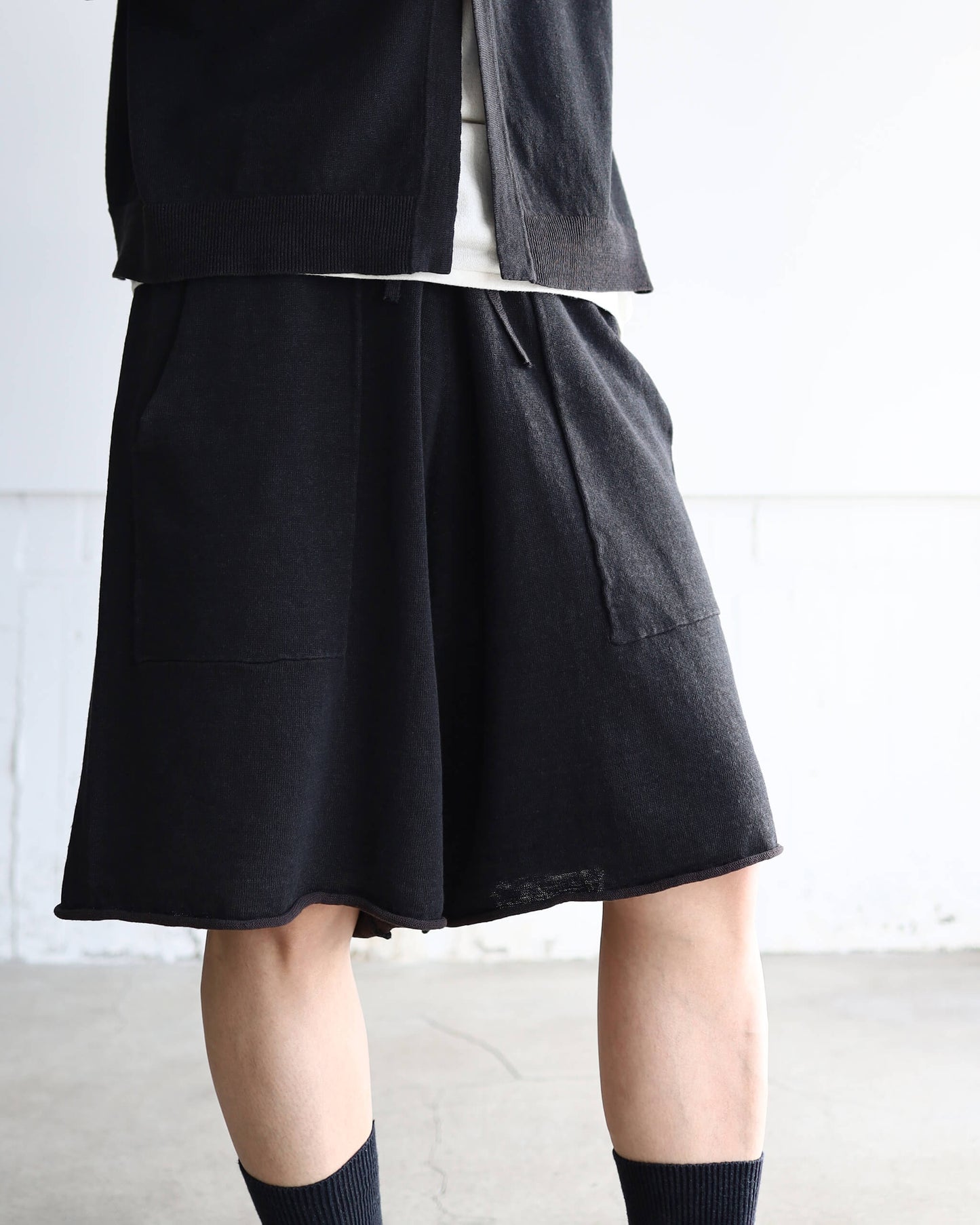 kimono half pants "kuriiro"