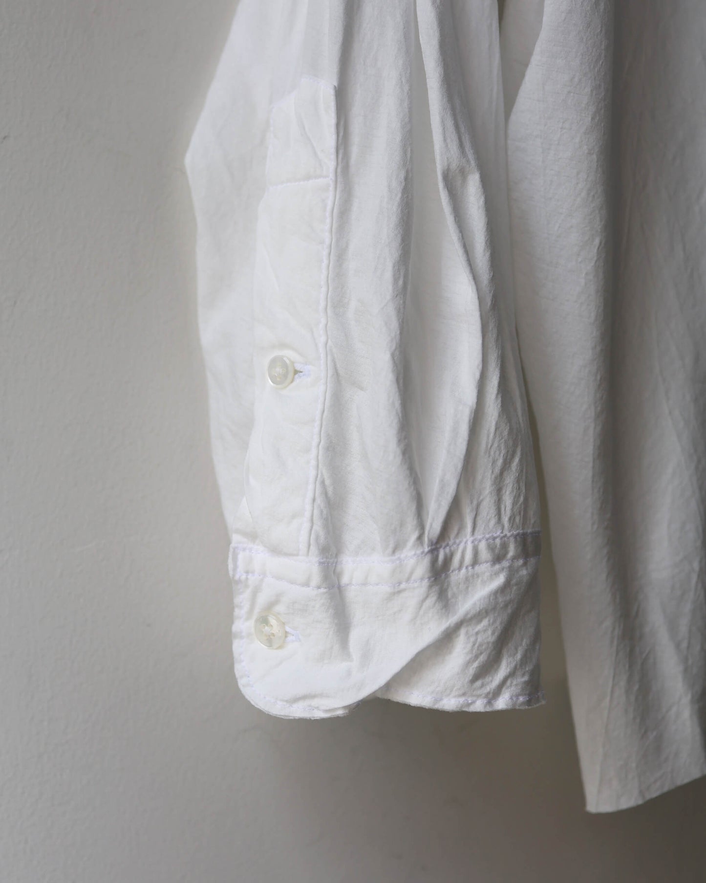 46G Artisan Shirt "WHITE DYE"