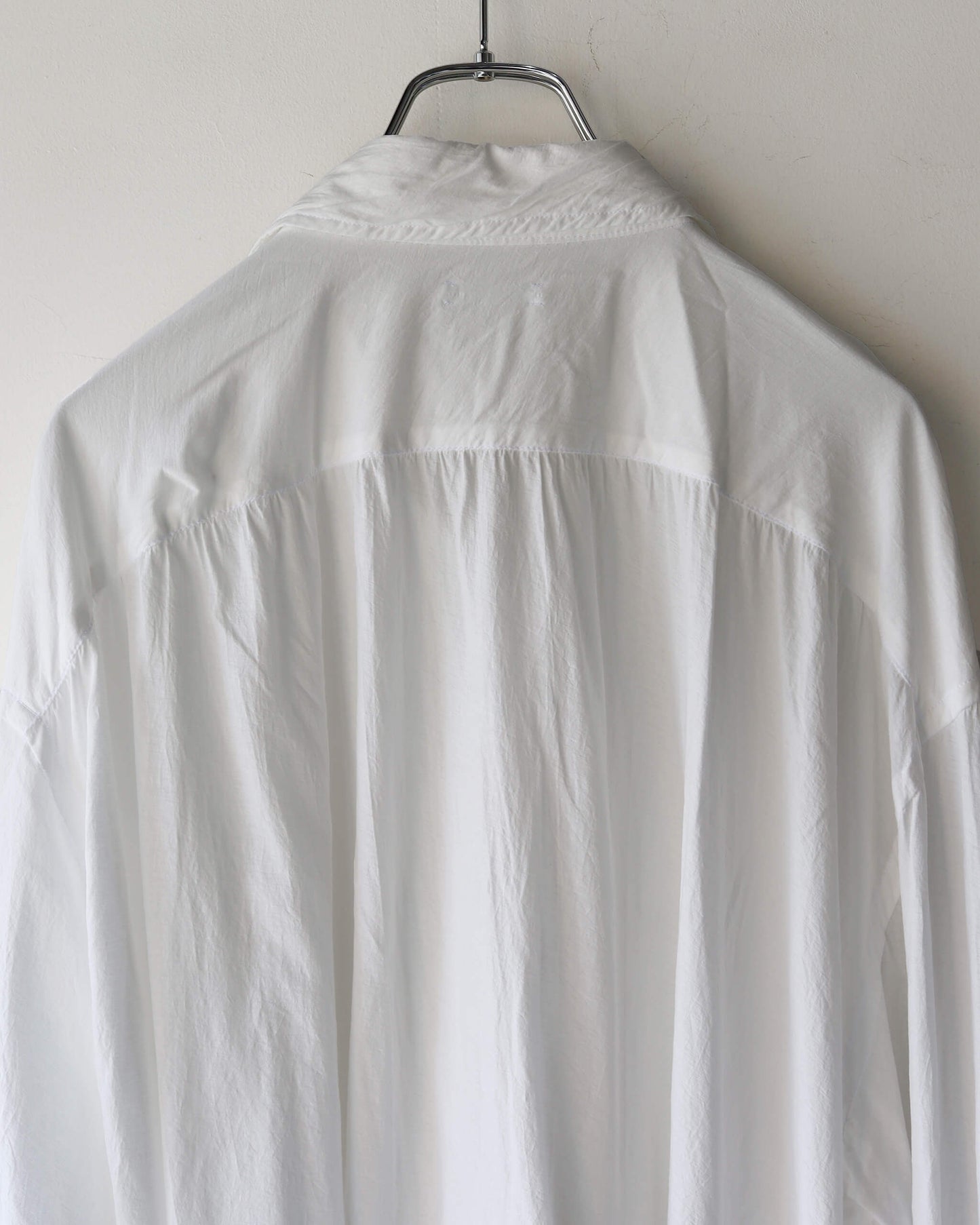 46G Artisan Shirt "WHITE DYE"