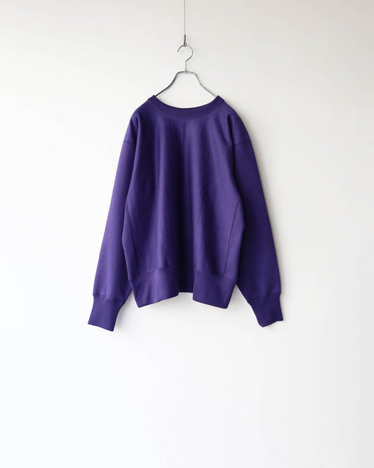 GYM JUMPER ORGANIC COTTON HEAVY FLEECE "PURPLE"