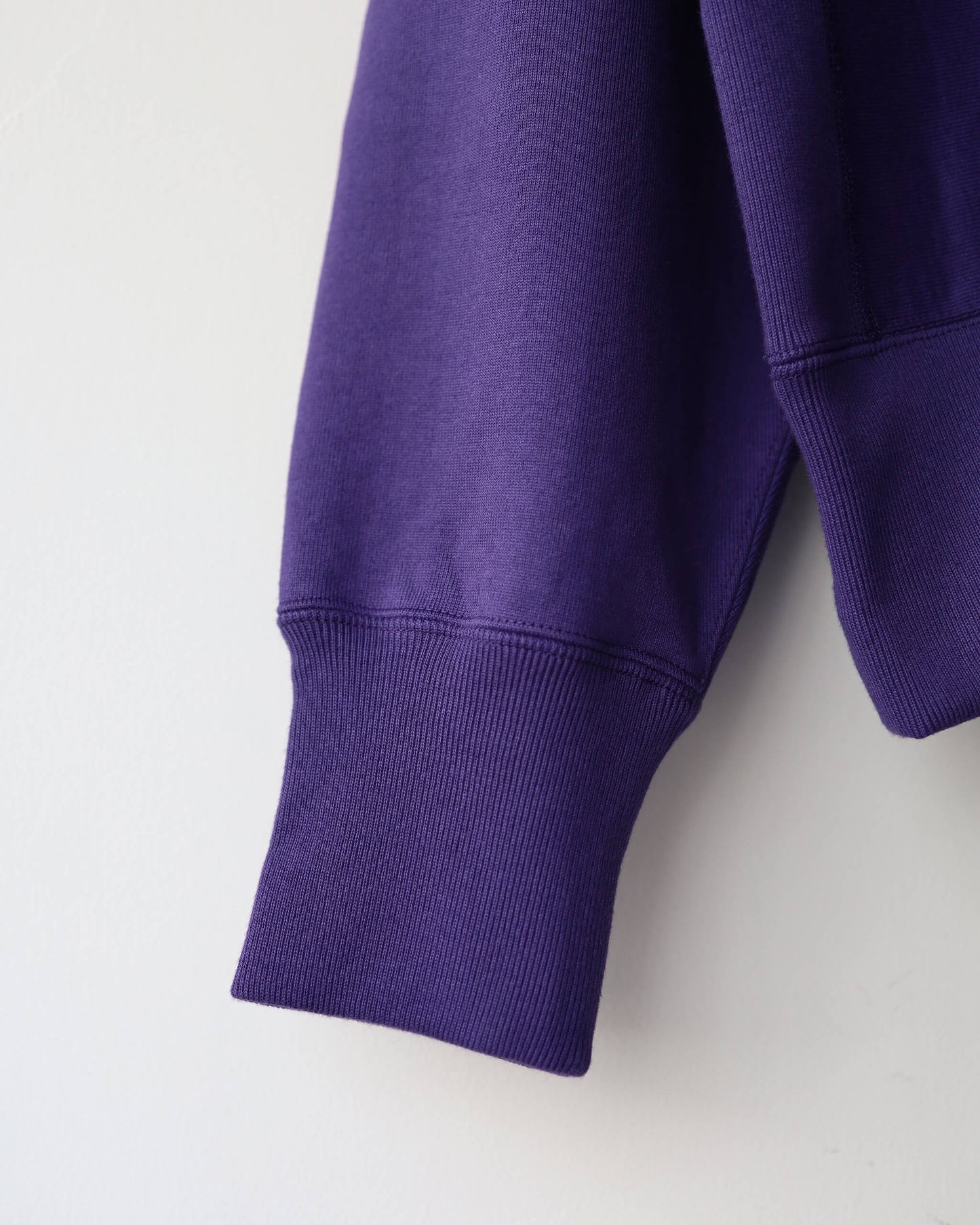 GYM JUMPER ORGANIC COTTON HEAVY FLEECE "PURPLE"