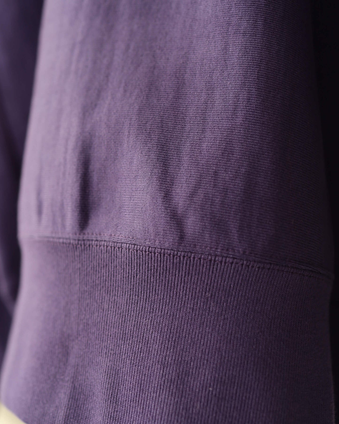 GYM JUMPER ORGANIC COTTON HEAVY FLEECE "PURPLE"