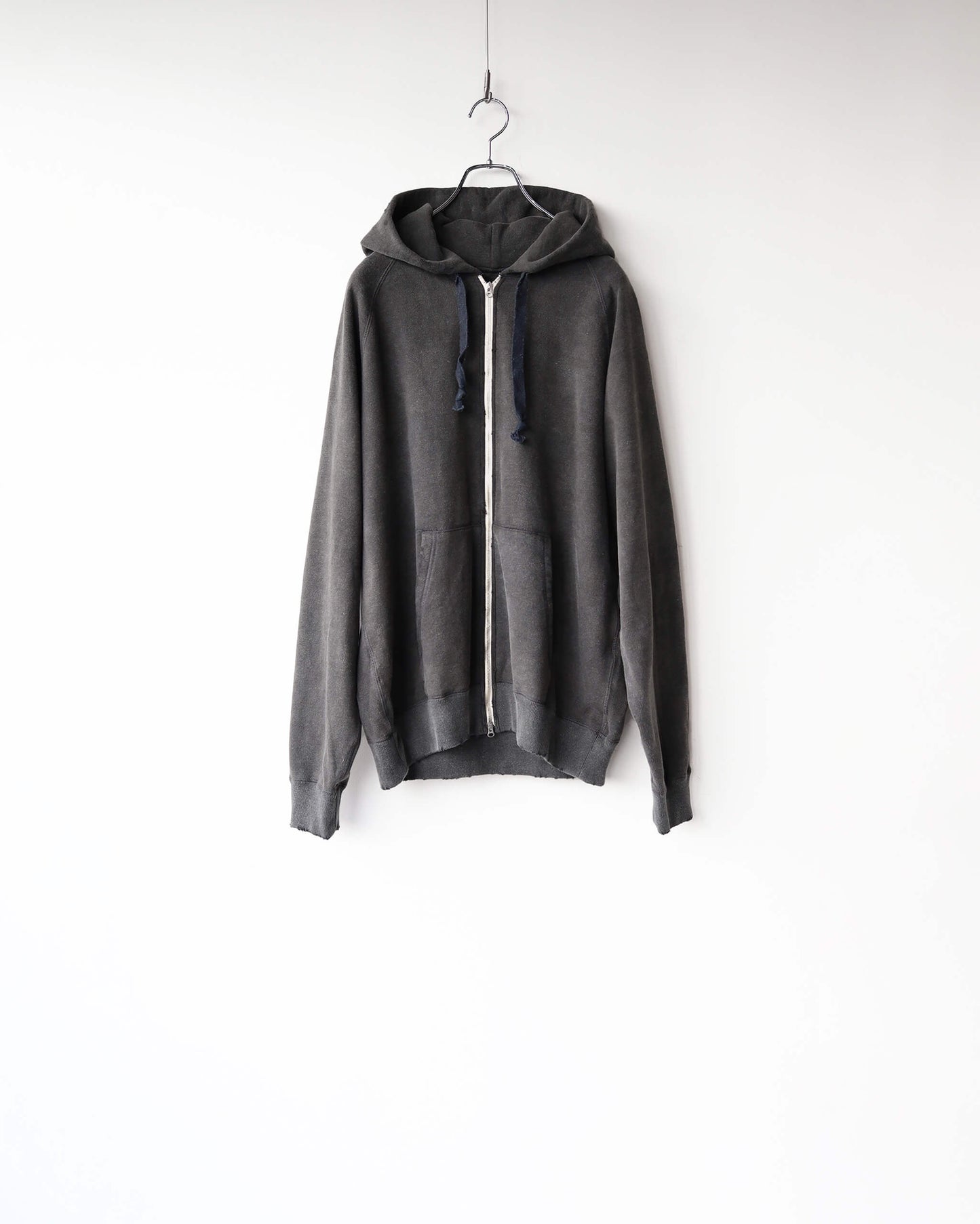 DAMAGE PARKA 20/10 RECYCLE SUVIN ORGANIC COTTON "FADED BLACK"