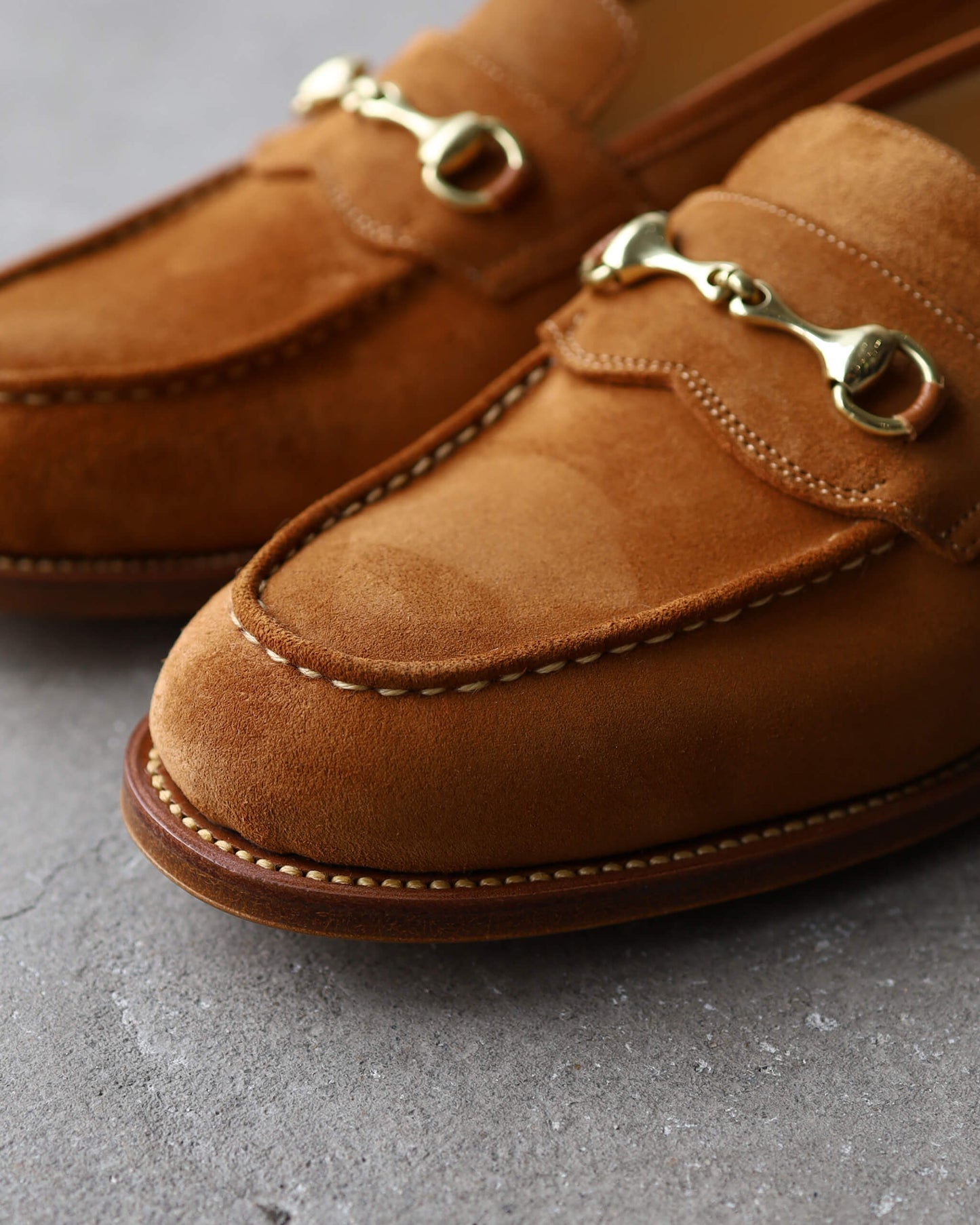 The Bit Loafer - Calf Suede "Camel"