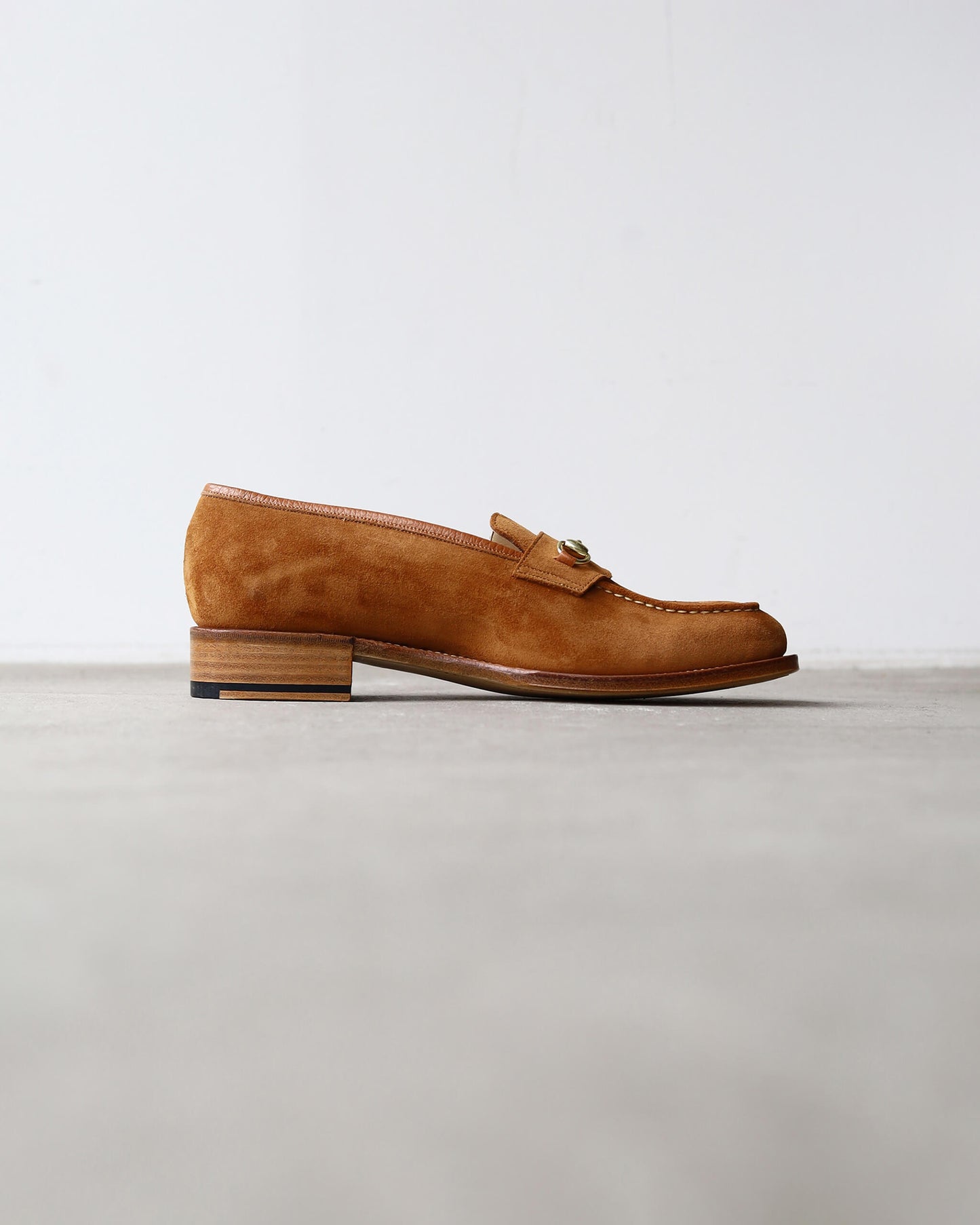 The Bit Loafer - Calf Suede "Camel"